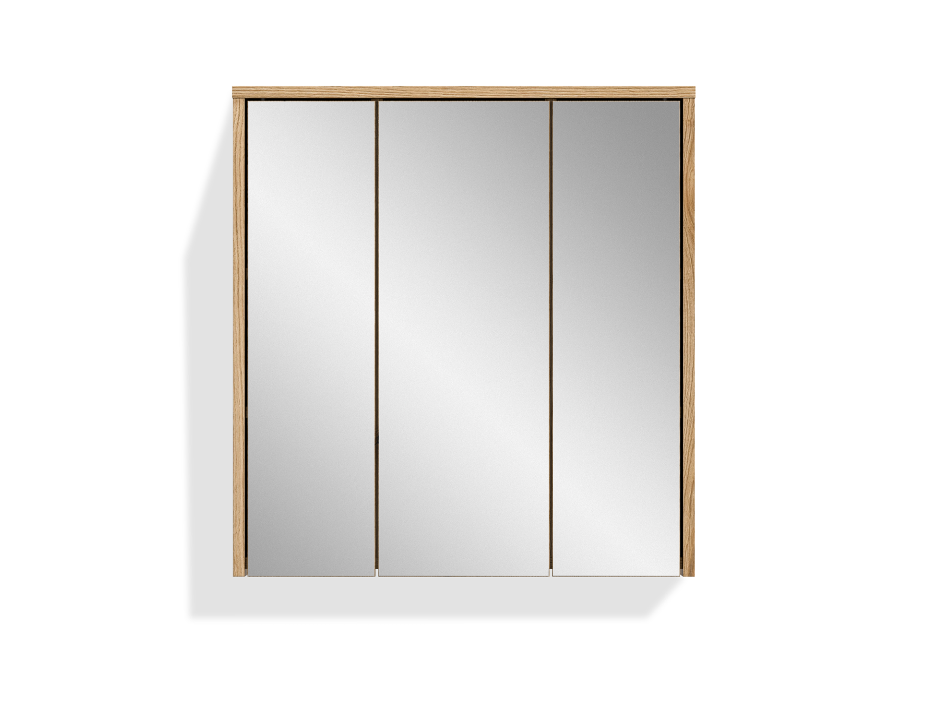 ZANTO Spiegelschrank, Material Dekorspanplatte, Evoke Oak Nachbildung 