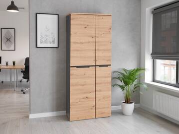 MAILAND Büroschrank I, Material Dekorspanplatte