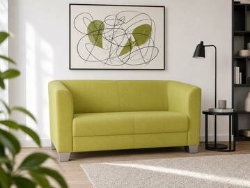 CHICAGO 2-Sitzer Sofa, Material Kunstleder 