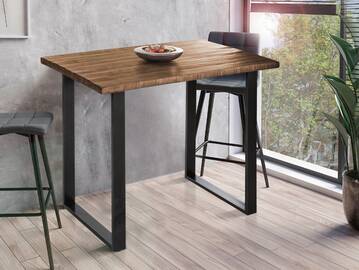 CLAVIGO Bartisch, Material Massivholz Mango, 120x80 cm 