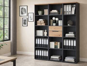 MAILAND Regalwand, Material Dekorspanplatte