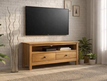 TOBINO Lowboard/TV-Board, Material Massivholz, Kiefer