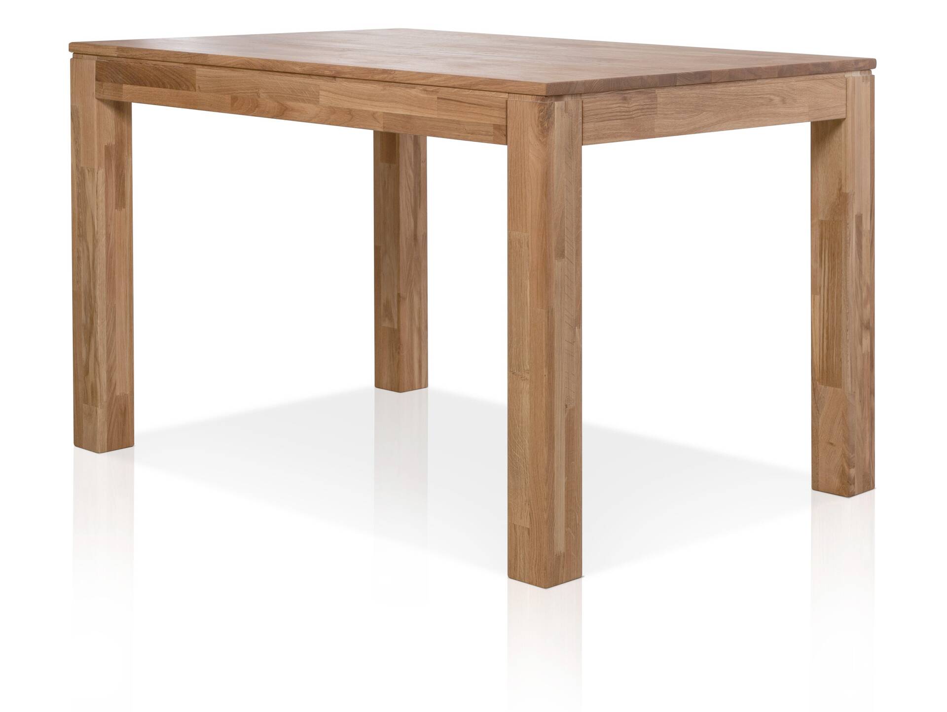 EMILION Esstisch, Material Massivholz, lackiert Buche | 80 x 80 cm