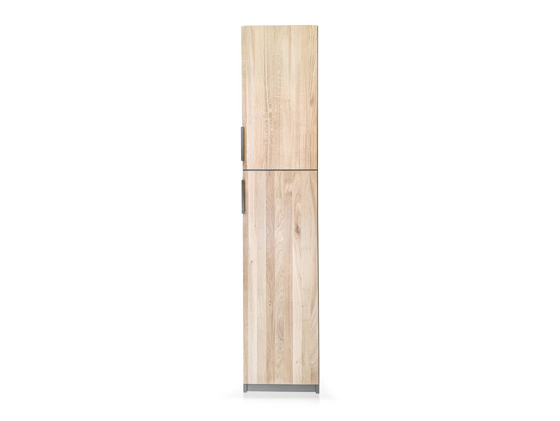 OFFICE OAK Aktenschrank IV, Material teilmassiv, Eiche/graphitfarbig Türanschlag rechts 