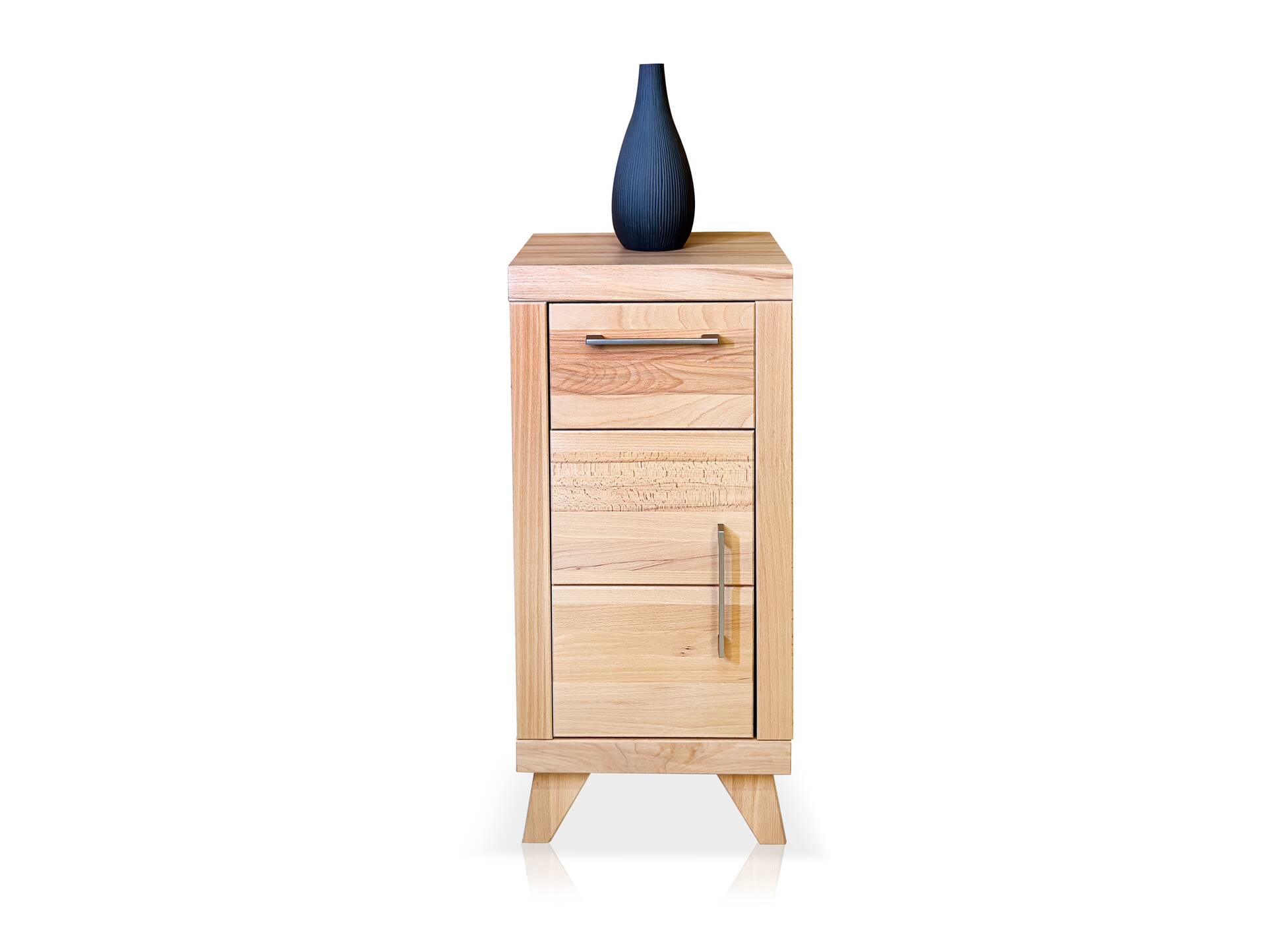 OZEANA Unterschrank II fürs Badezimmer, Material teilmassiv Buche 