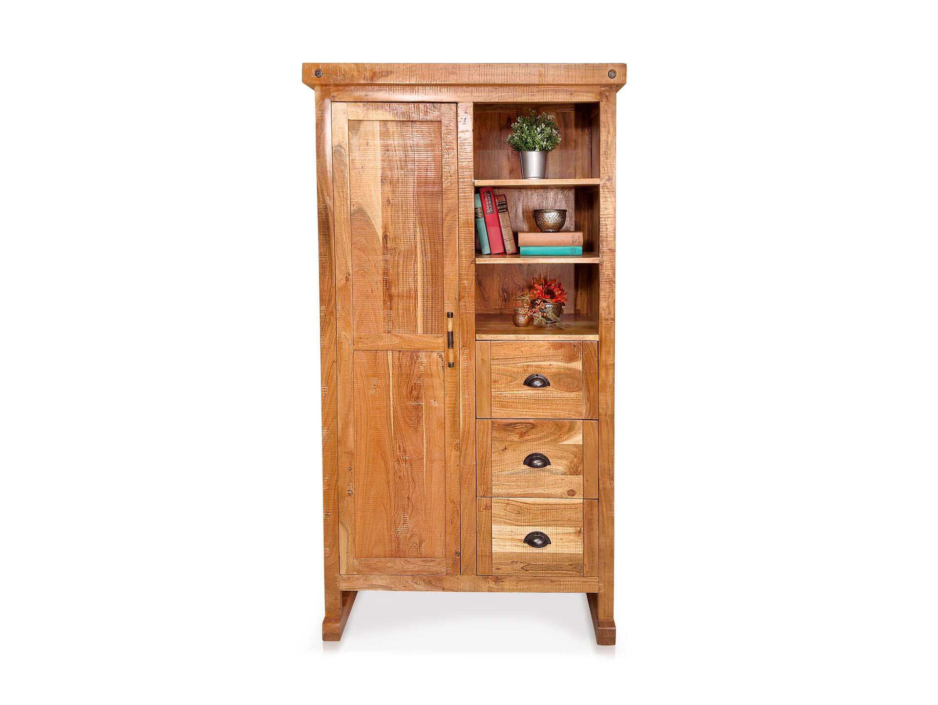 WINCHESTER Highboard II, Material Massivholz, Mango rustikal 