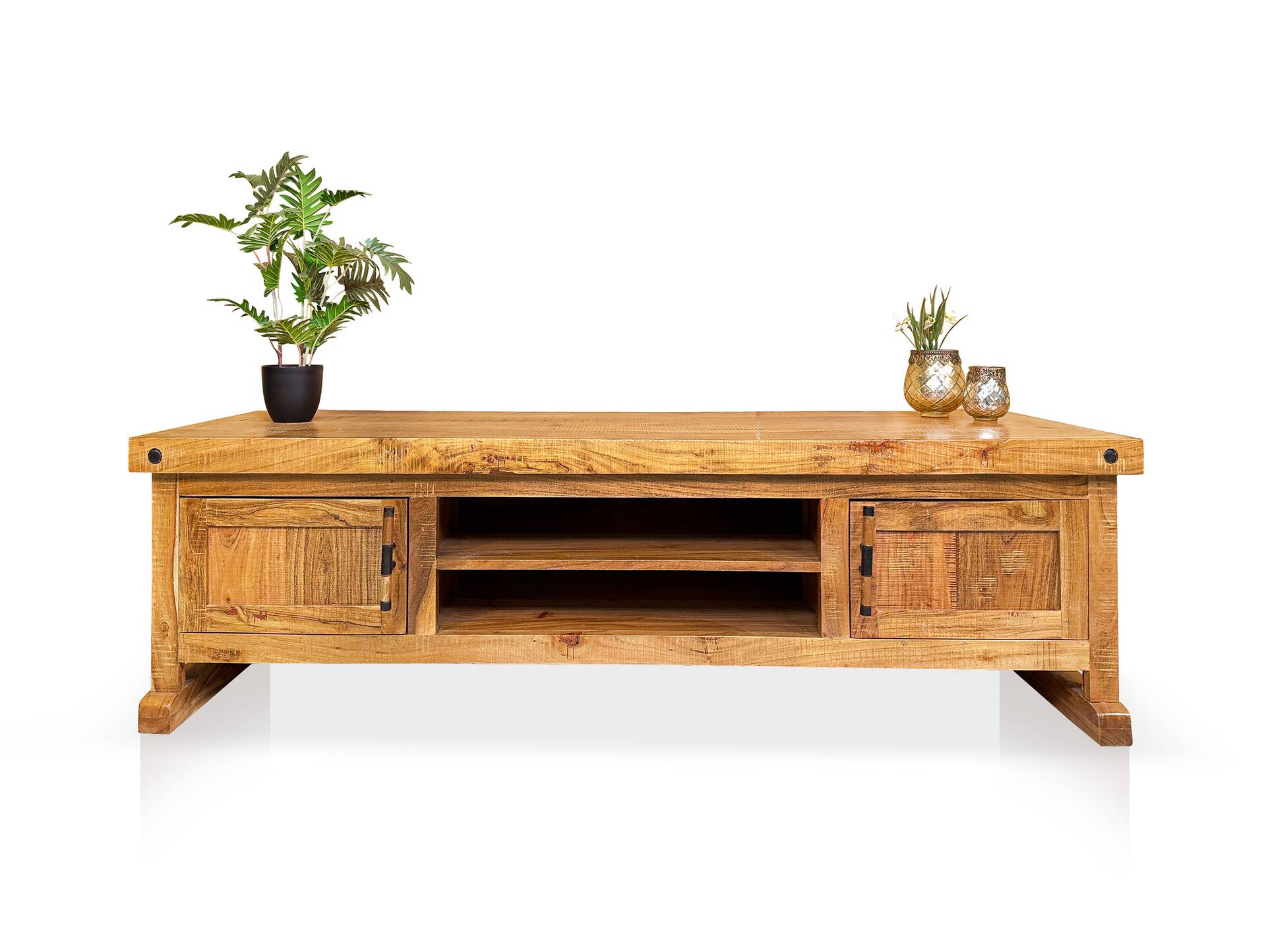 WINCHESTER TV-Board I, Material Massivholz, Mango rustikal 