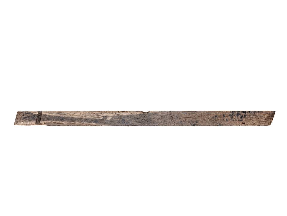 1 Paket Eiche-Altholz Bretter ungekappt, Material Massivholz 150-200 cm
