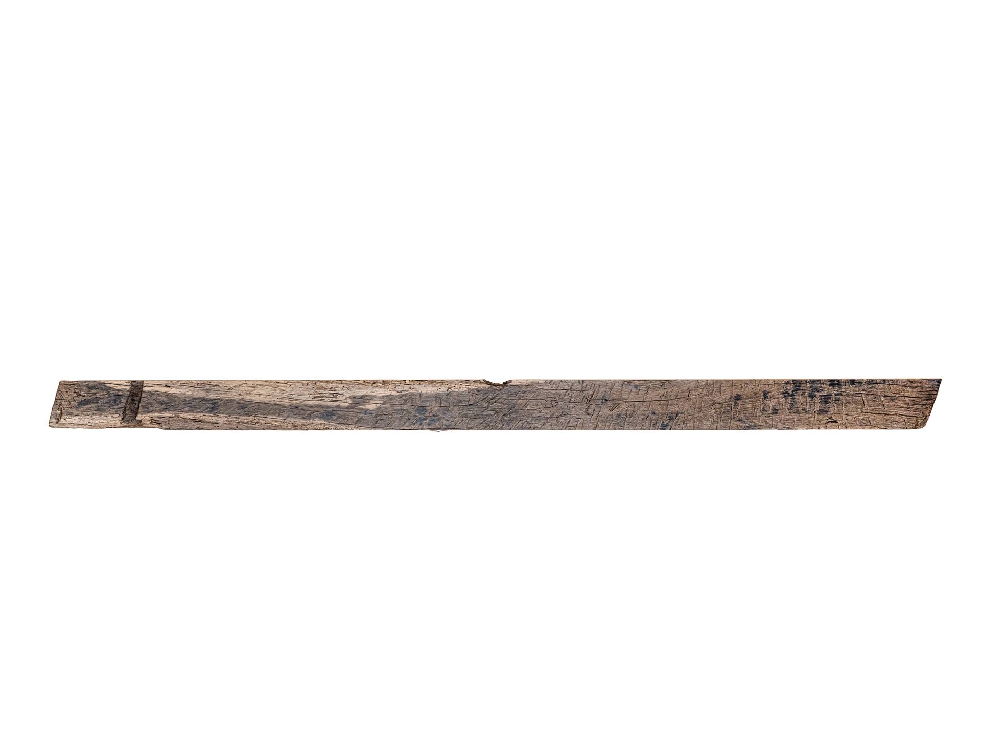 1 Paket Eiche-Altholz Bretter ungekappt, Material Massivholz 150-200 cm