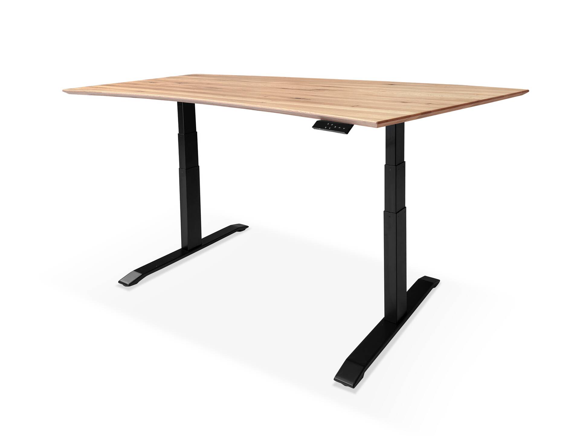 OFFICE OAK Schreibtischplatte 180x80 cm, Material Massivholz, Eiche geölt 