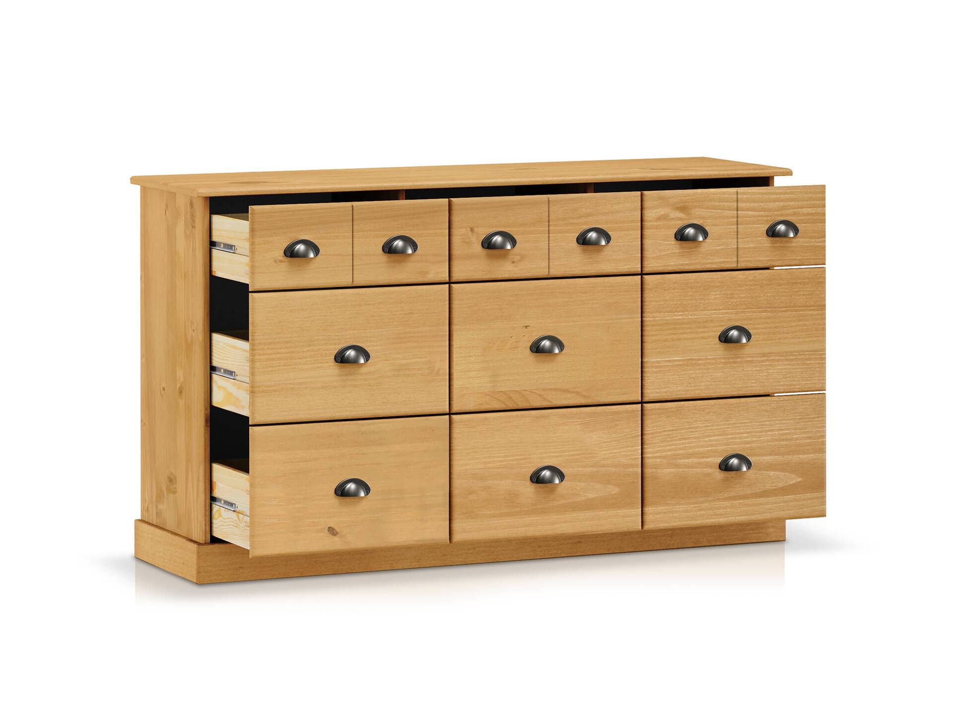 KUNO Sideboard, Material Massivholz, Kiefer Kiefer gewachst