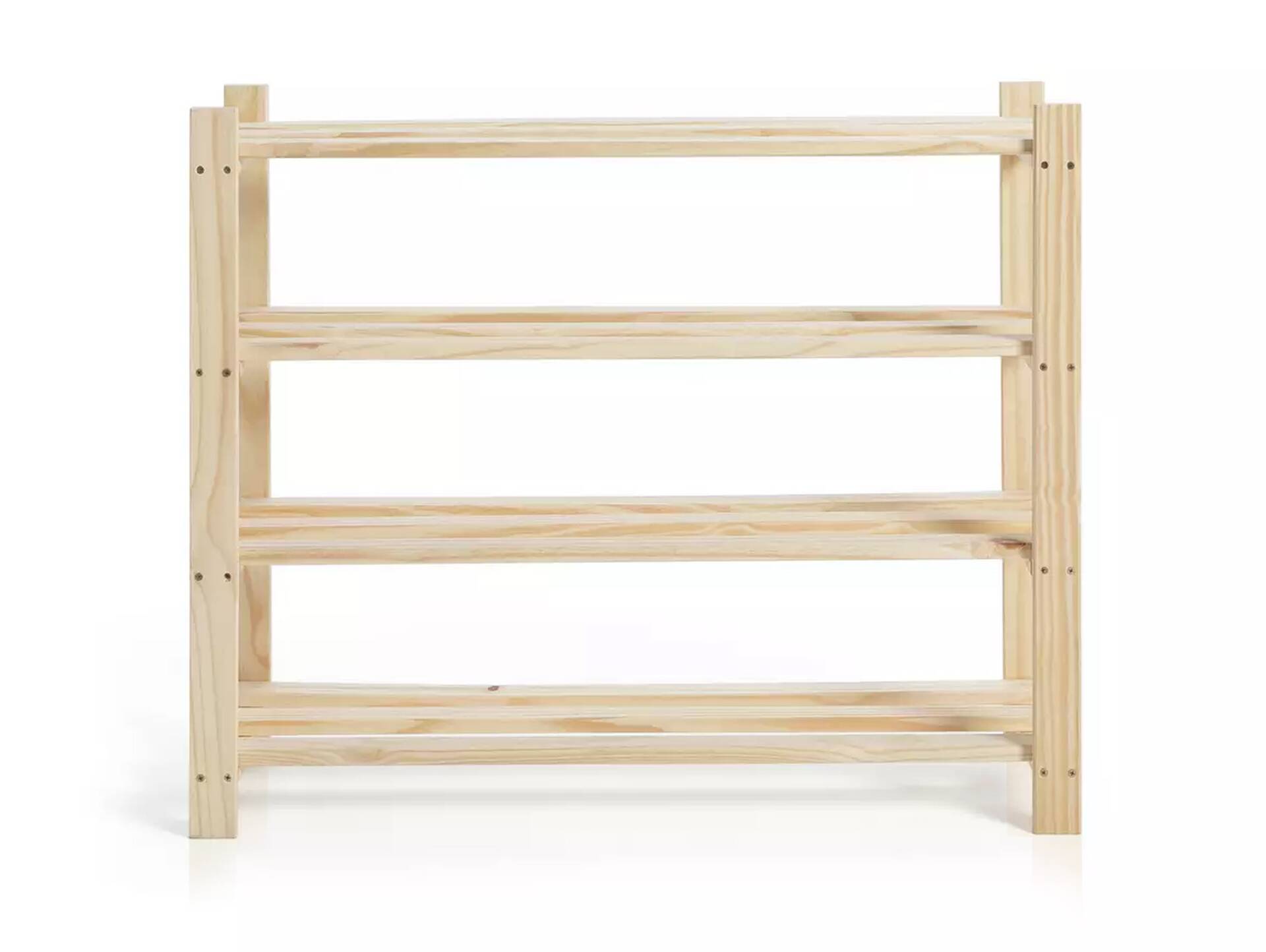 DARRON Regal, Material Massivholz 4 Böden