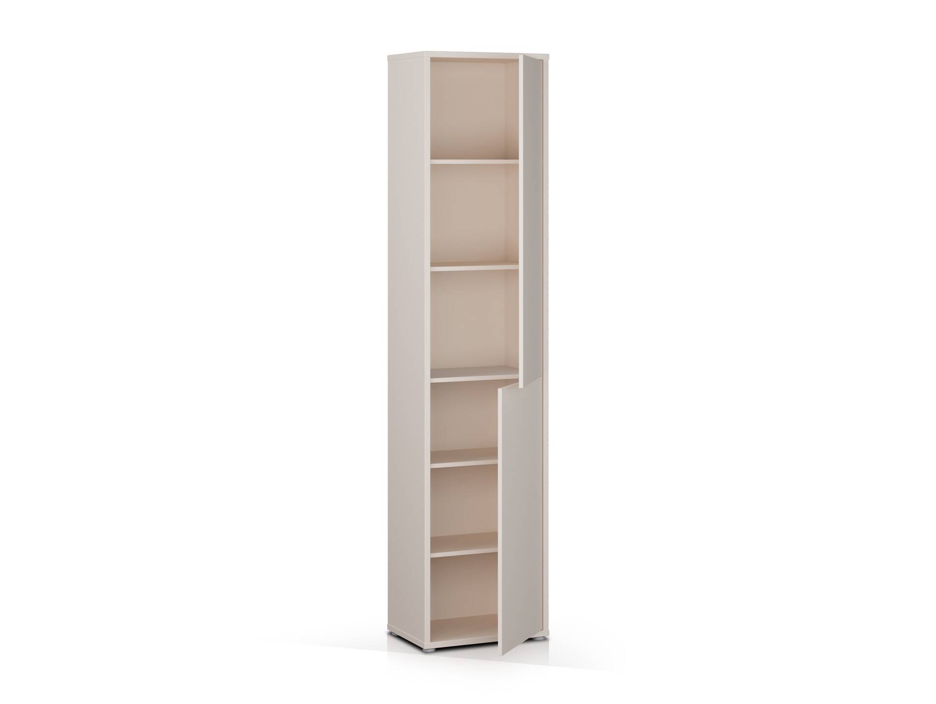 ADIAGO OFFICE Büroschrank schmal, Material Dekorspanplatte, sand 