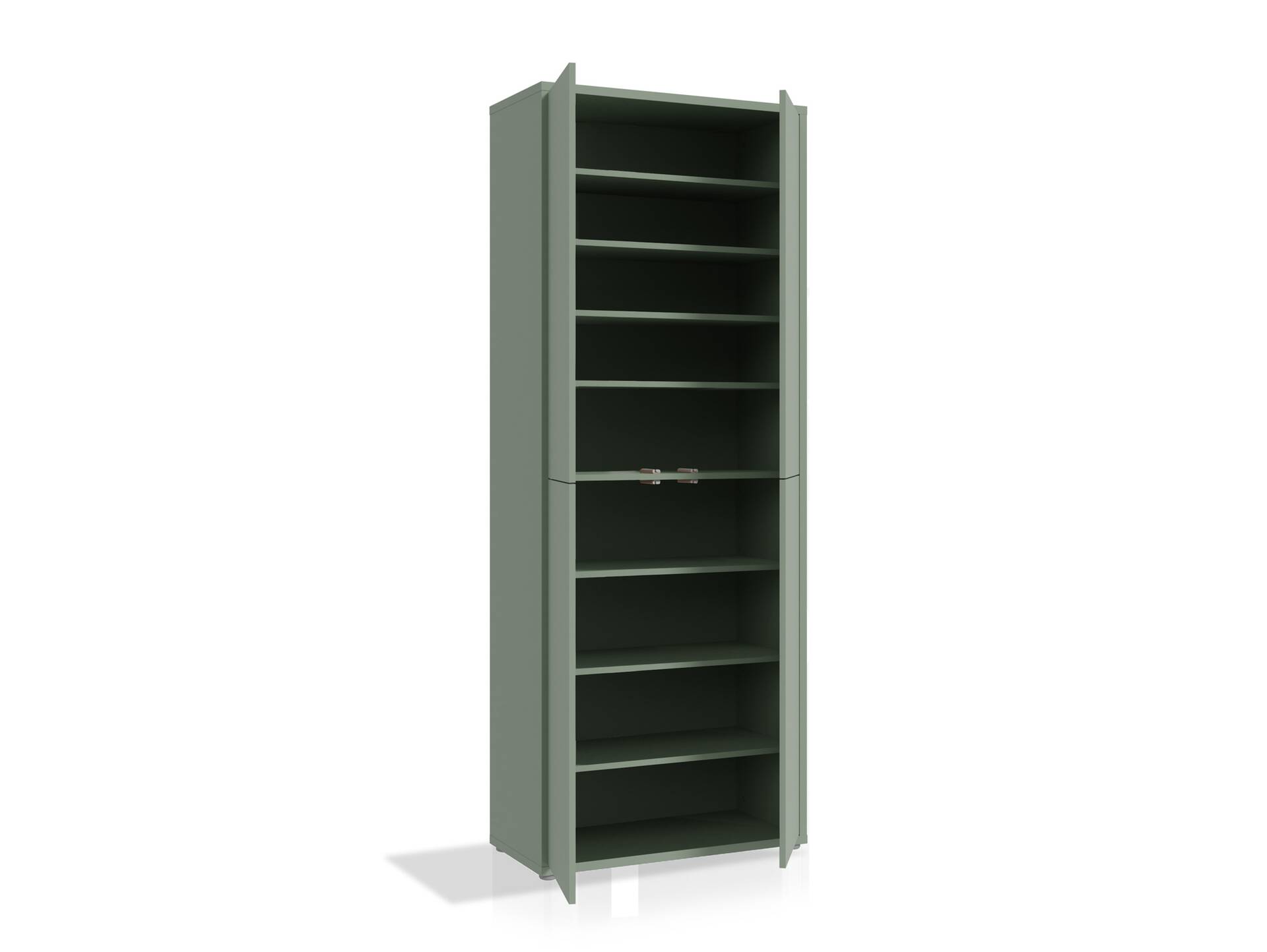 ADIAGO 4trg. Schuh-/Mehrzweckschrank, Material Spanplatte salbei