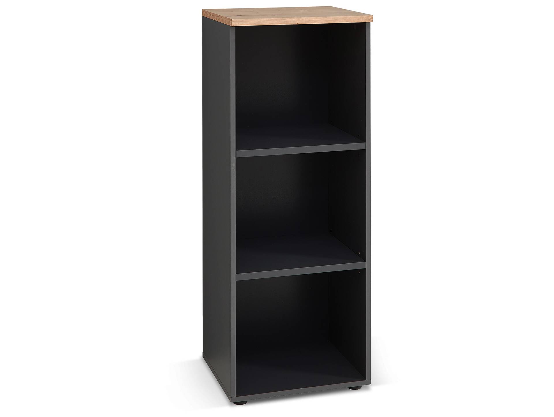 MAILAND Komplettbüro II, Material Dekorspanplatte Artisan Eichefarbig / Graphit