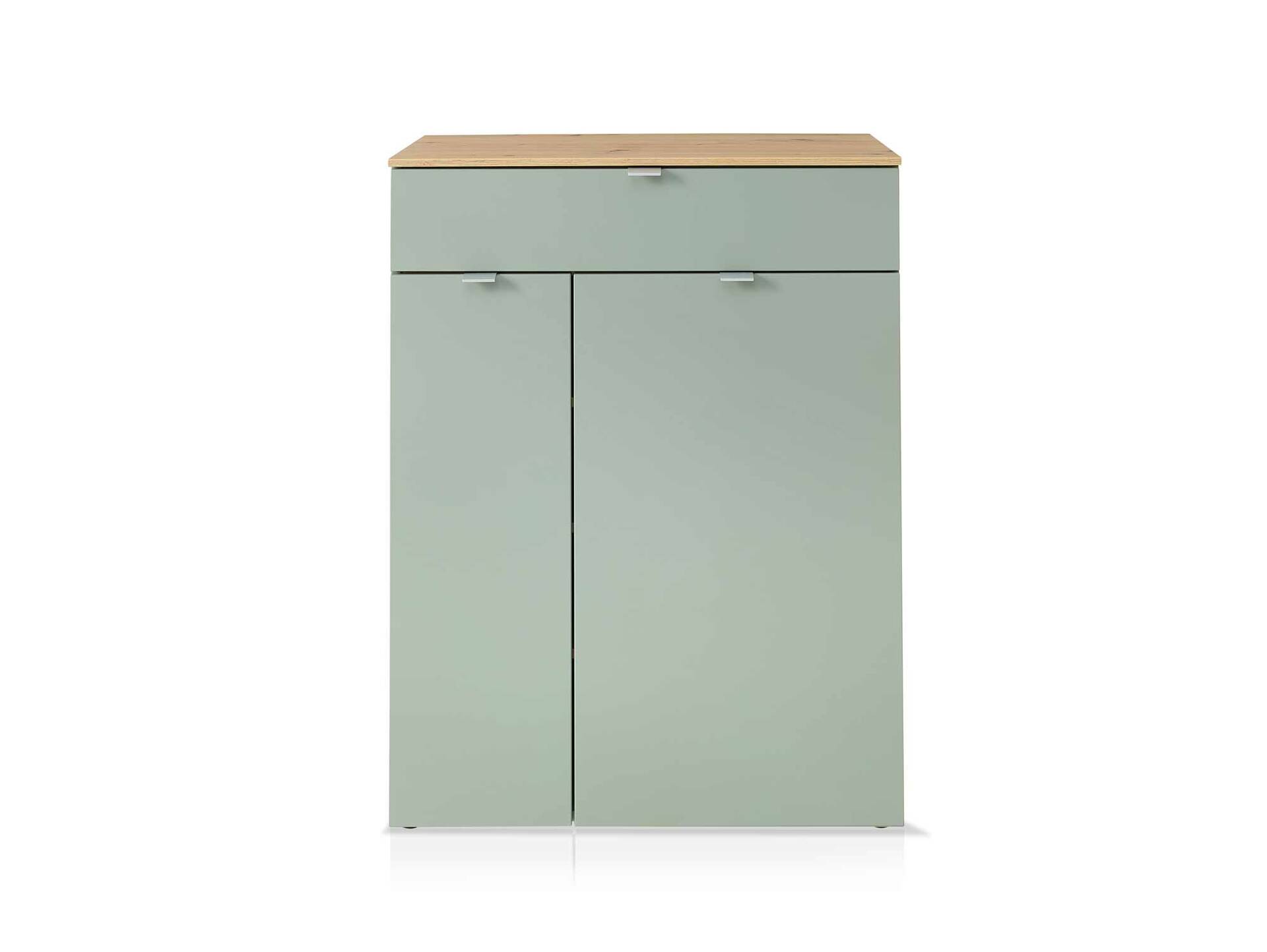 BAJA Schuhschrank klein, Material MDF, schilf/Artisan Eiche Nachbildung 