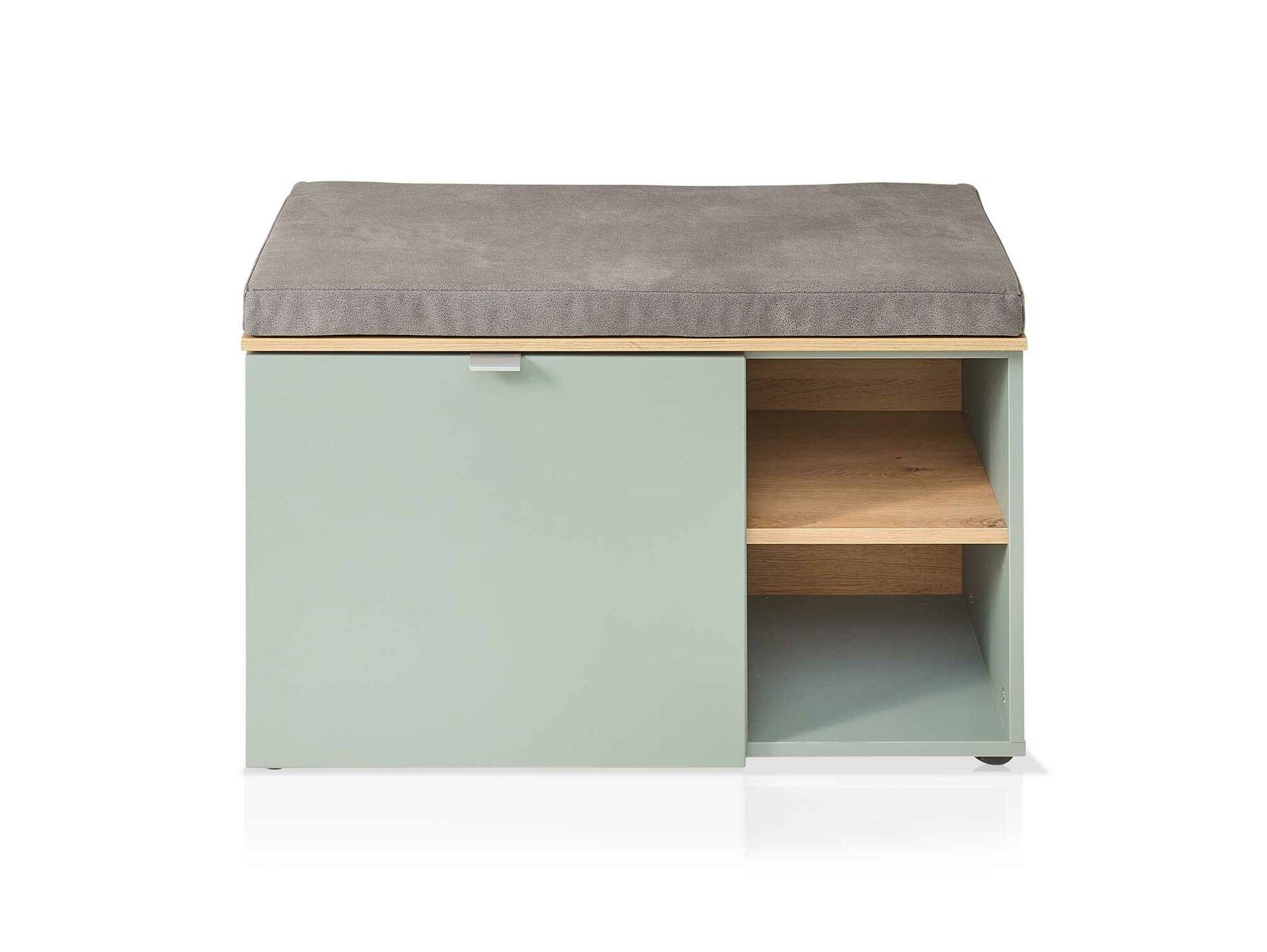 BAJA Garderobenbank klein, Material MDF, schilf/Artisan Eiche Nachbildung 