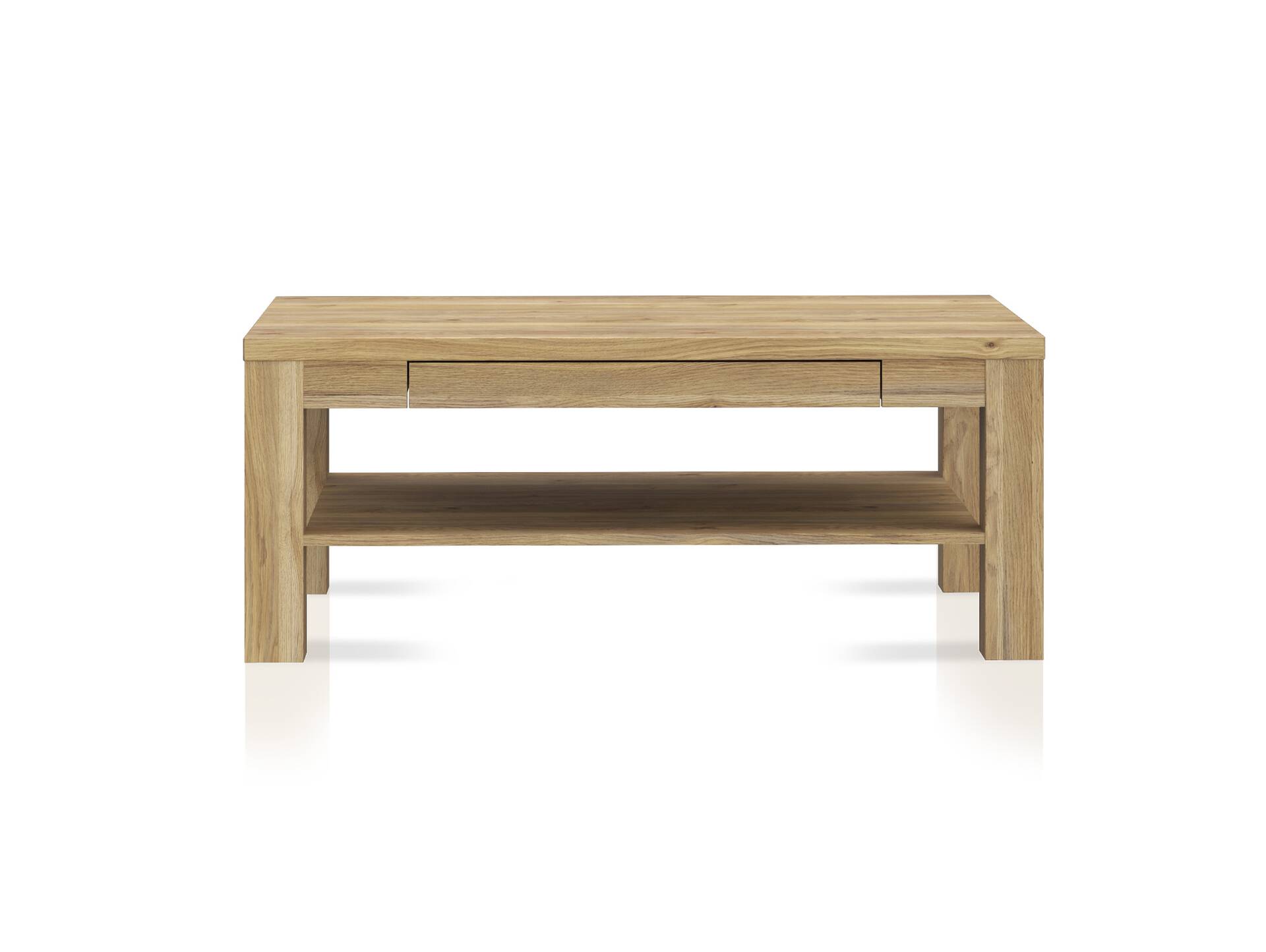 AURELIO Couchtisch, Material Dekorspanplatte, Mauvella Eiche Nachbildung 