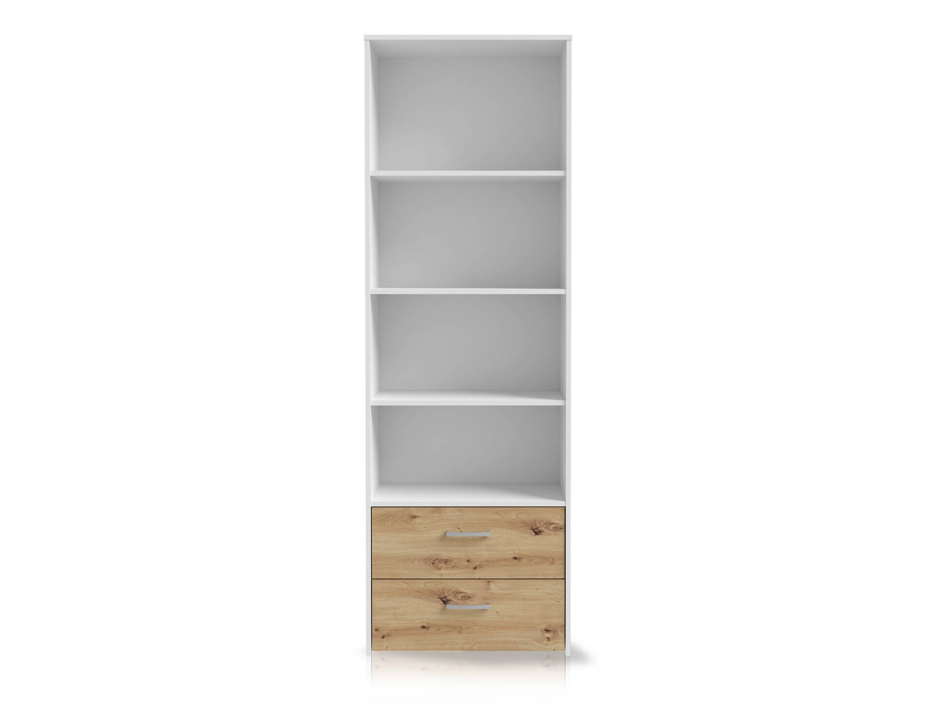 CARLITO Regal, Material Dekorspanplatte, Artisan eichefarbig/weiss 