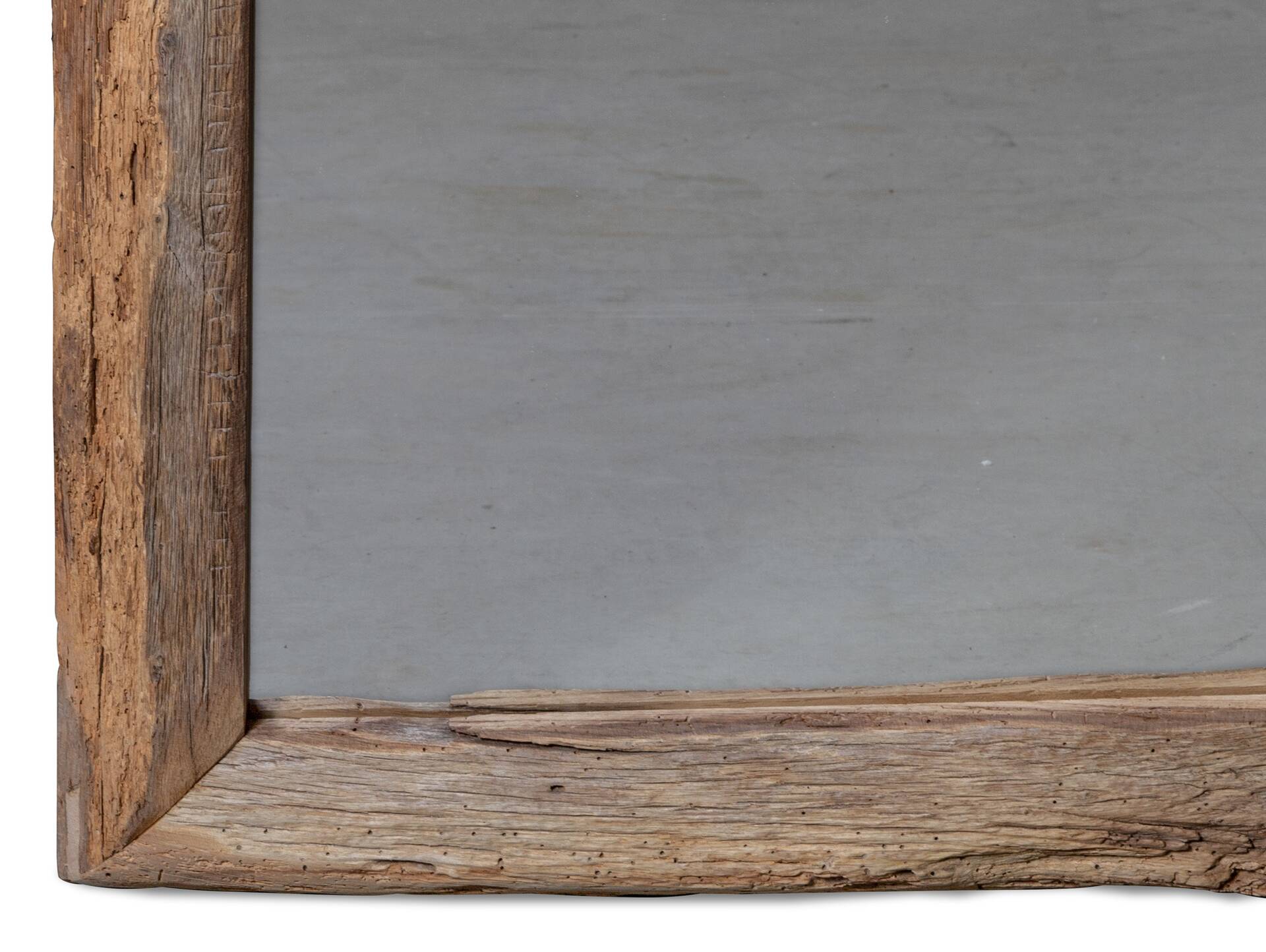 Eiche-Altholz Spiegel, Material Massivholz 70 x 150 cm