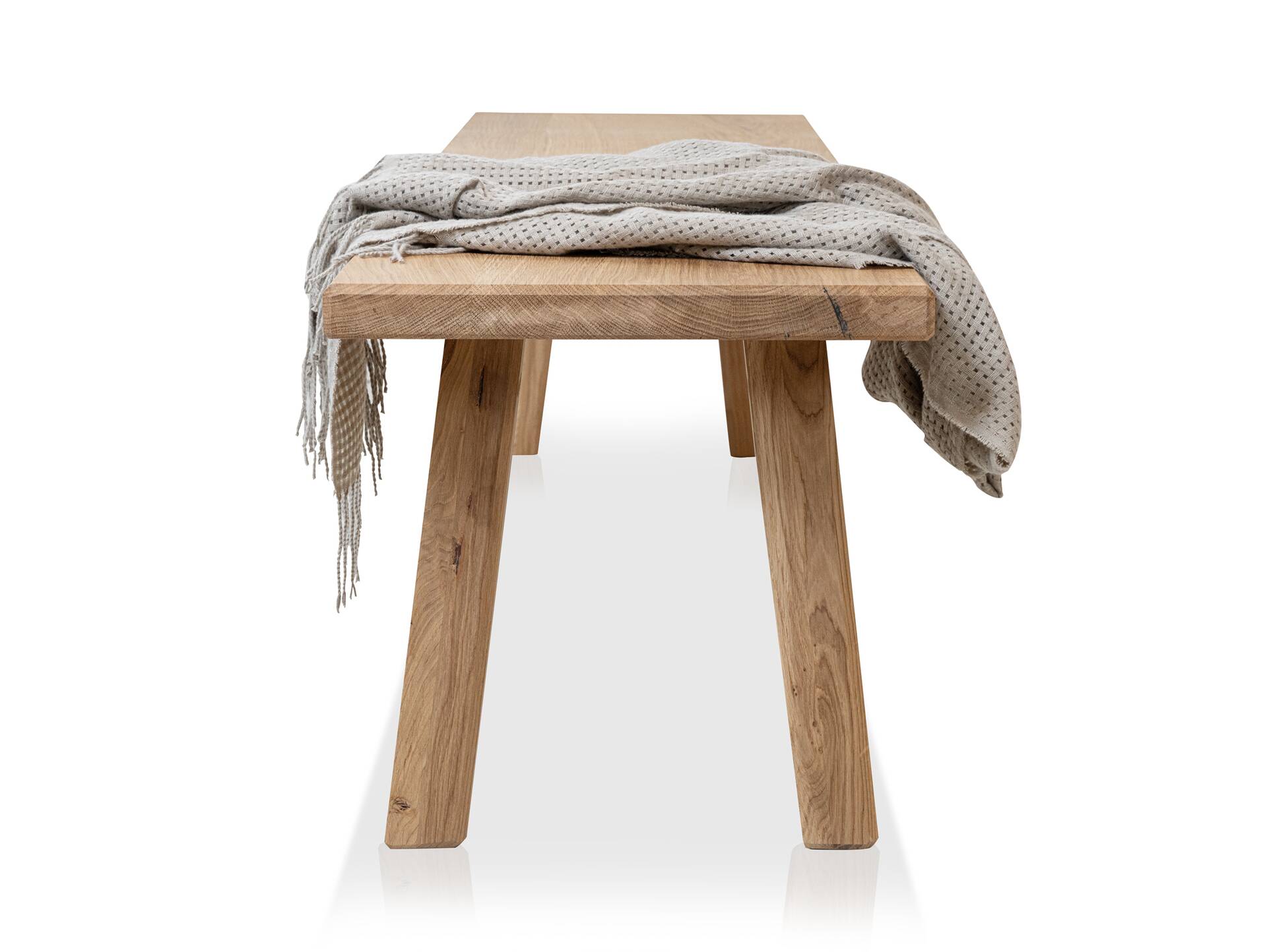 BERGSEE Sitzbank nach Maß, Material Massivholz 