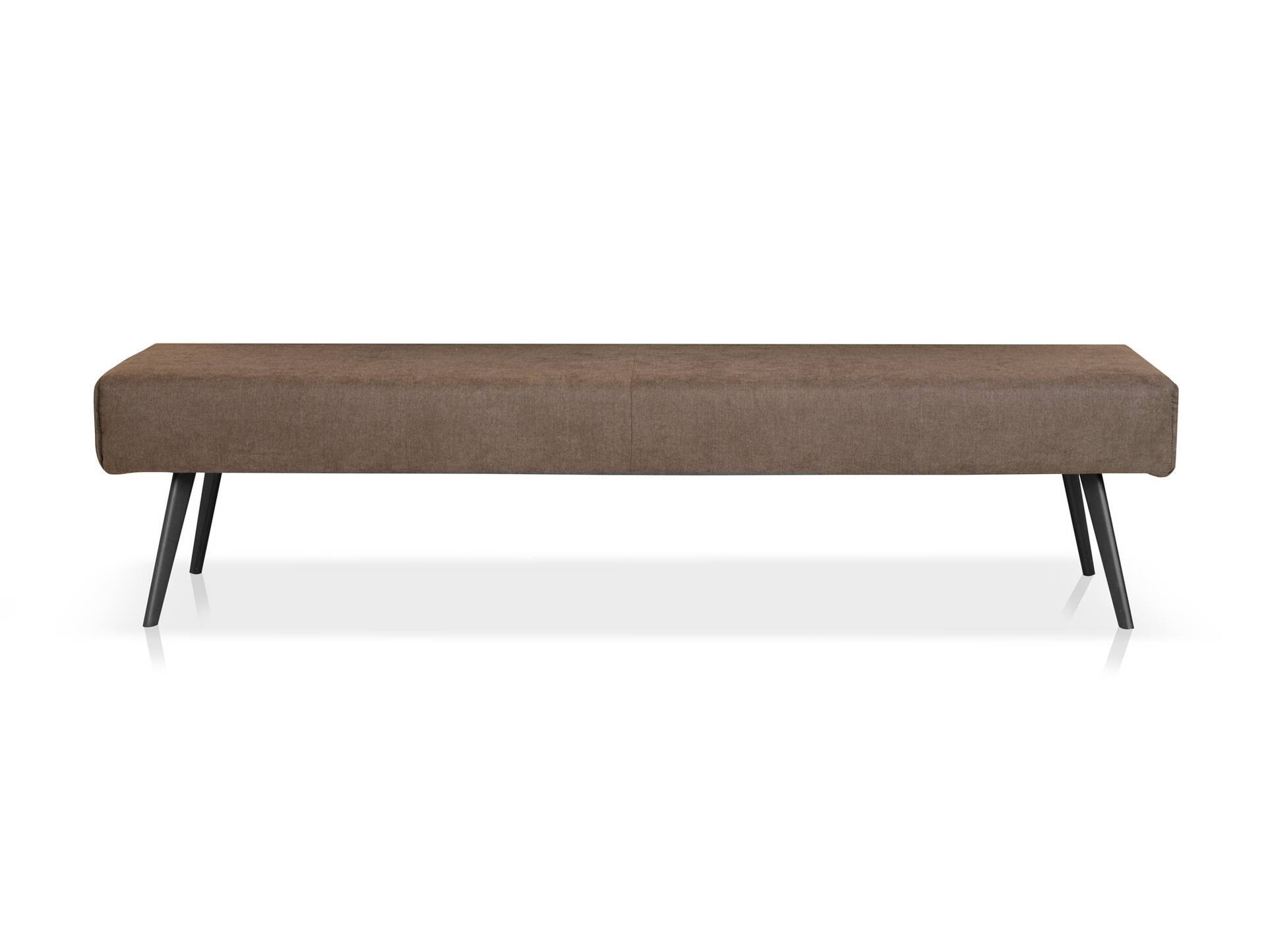 SANTON Sitzbank, Material Stoffbezug 130 cm | braun | ohne Rückenlehne