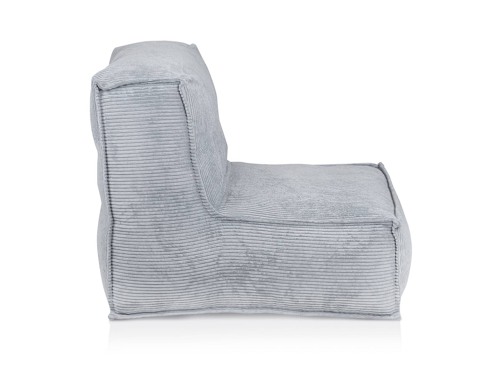 COZY Sitzsack, Material Cord Grau