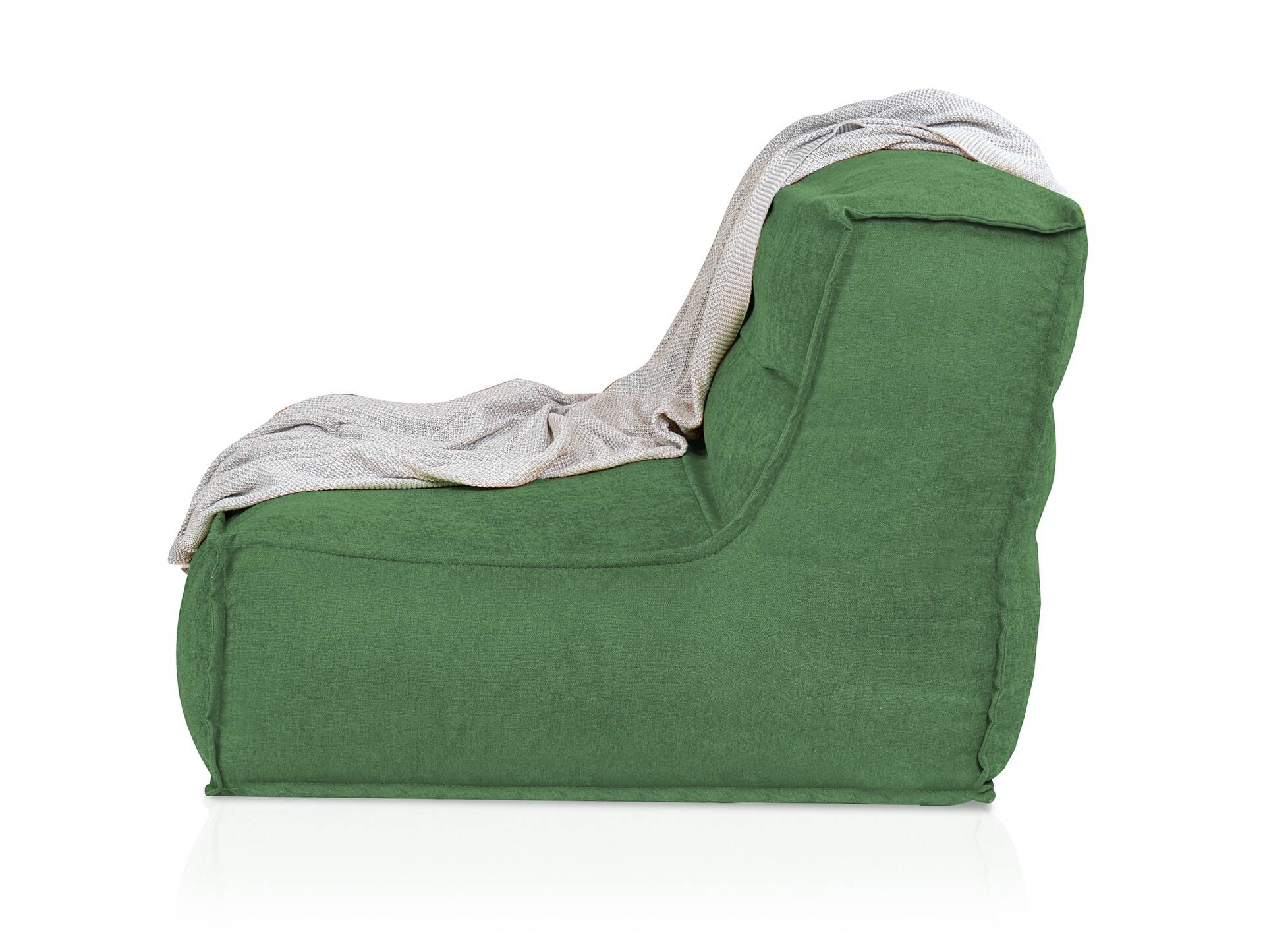 COZY Sitzsack, Material Stoffbezug Grün