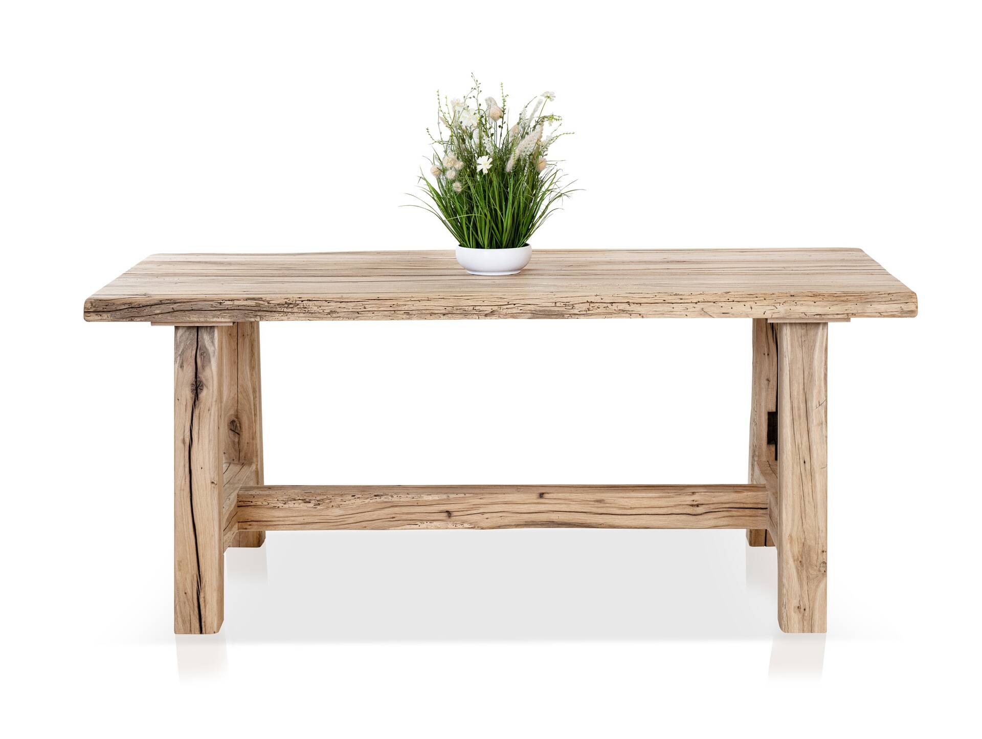 RITTERTAFEL Esstisch, Material Massivholz, 200x100 cm Altholz natur 