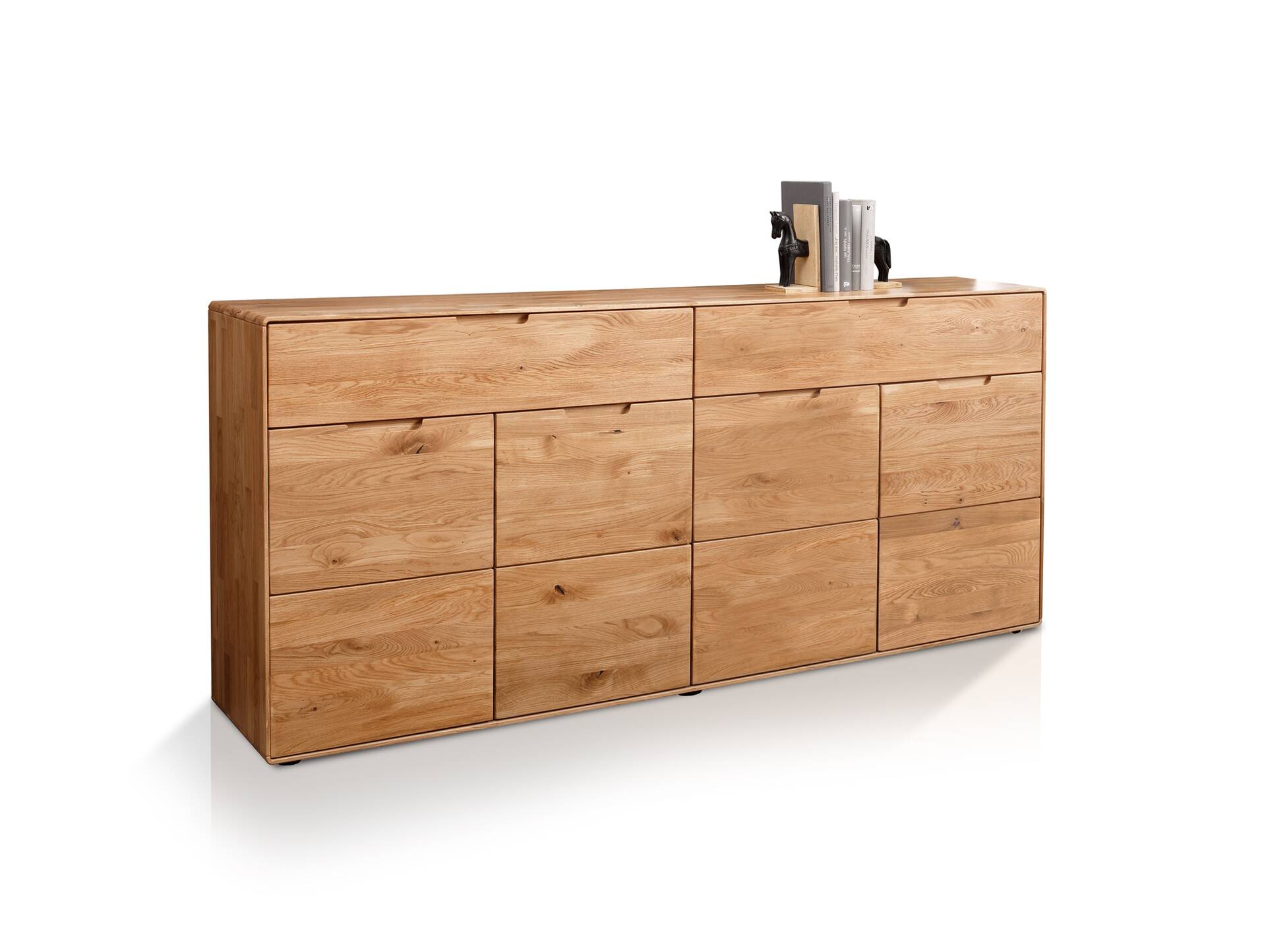ANDINO Kommode VI, Material Massivholz, Wildeiche geölt 
