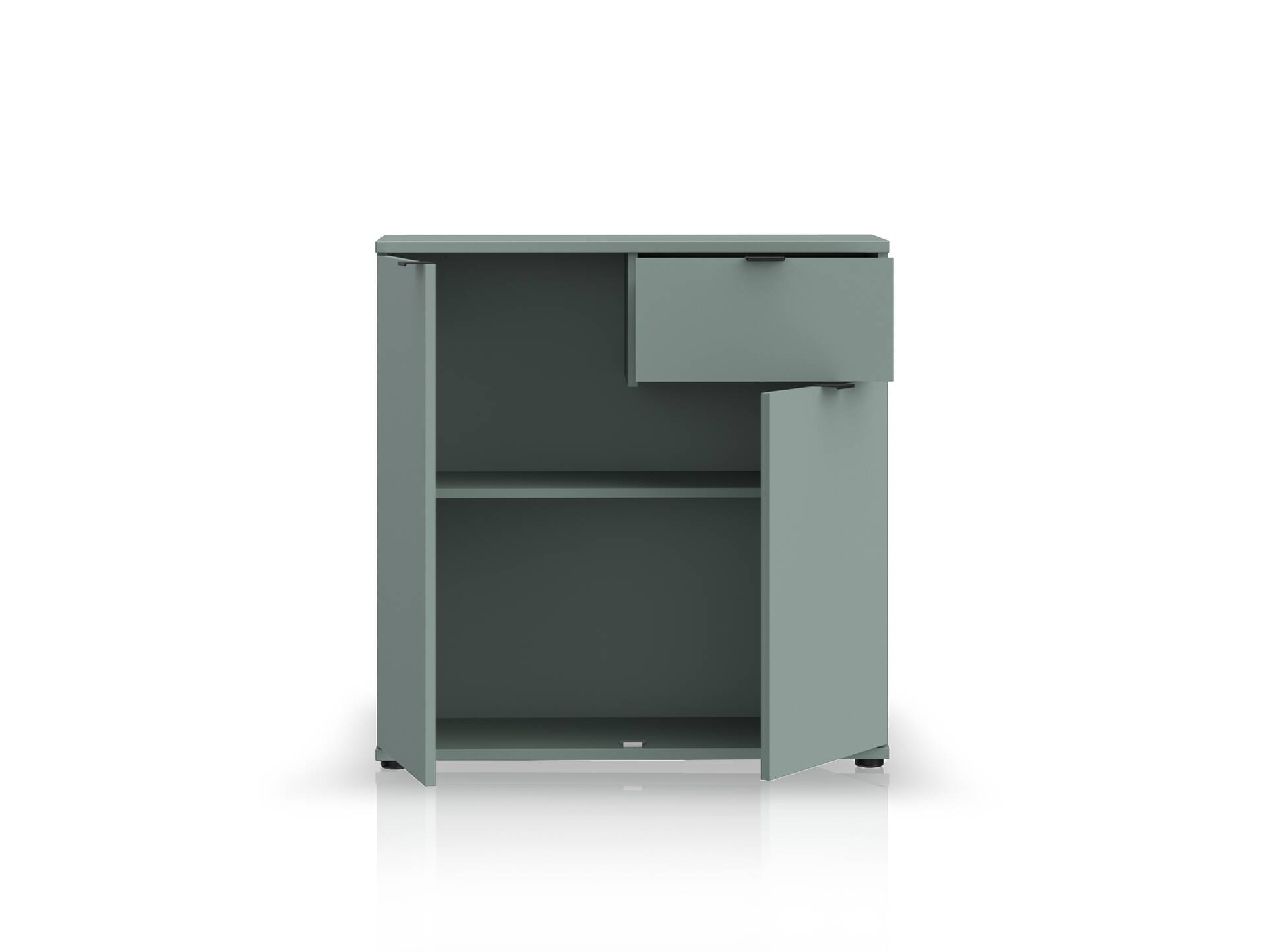 GINNY Kommode II, Material Spanplatte Salbei