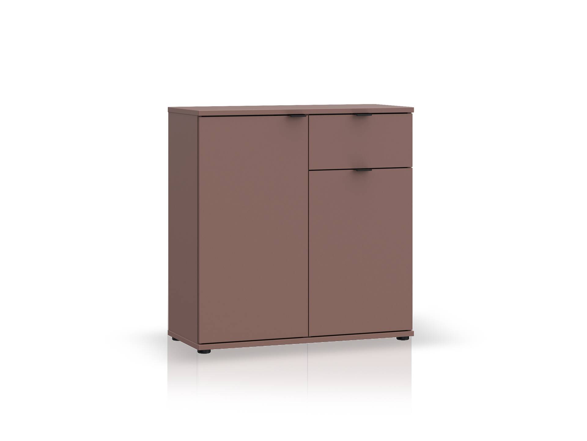 GINNY Kommode II, Material Spanplatte Terracotta