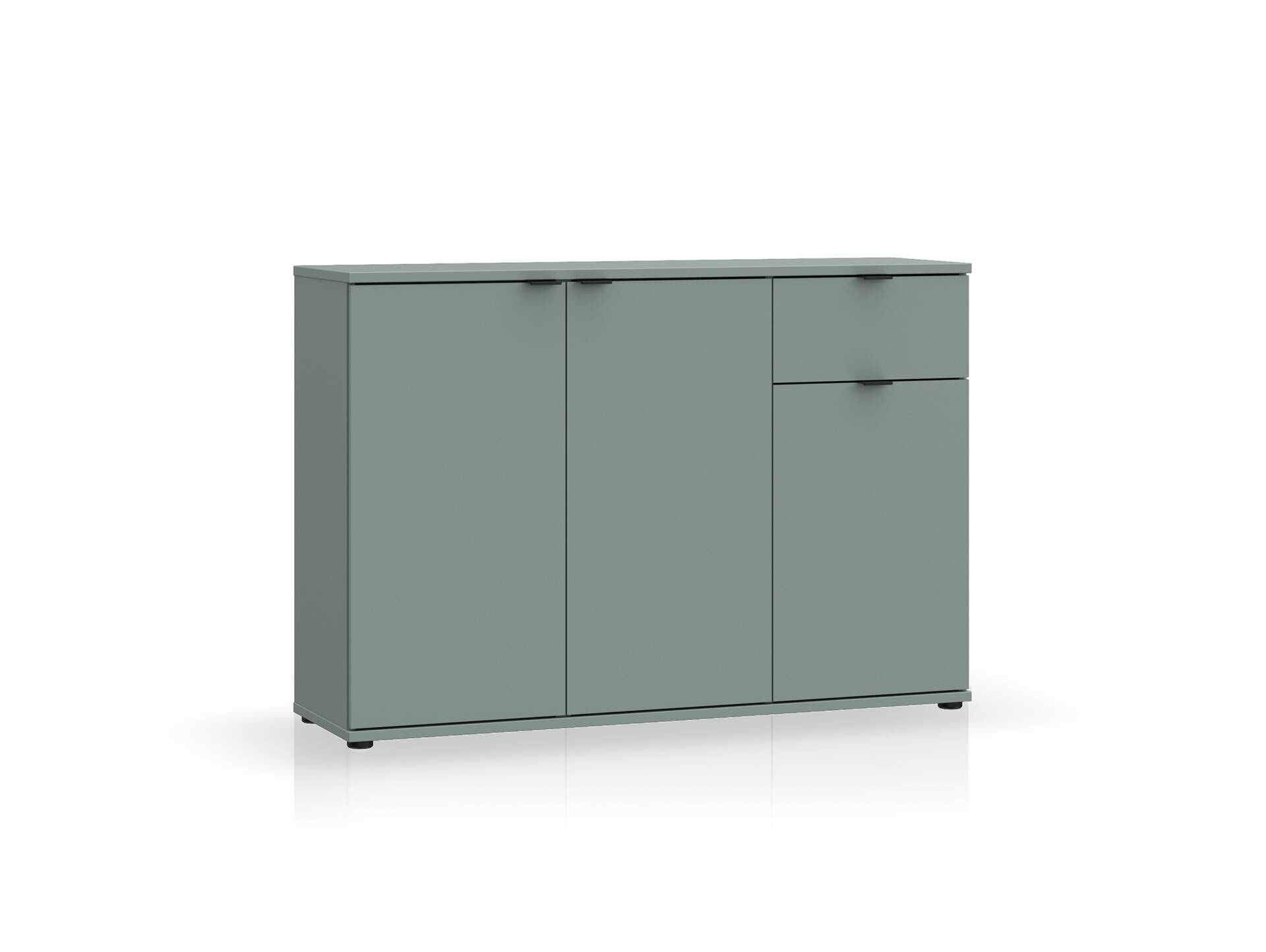 GINNY Kommode III, Material Spanplatte Salbei