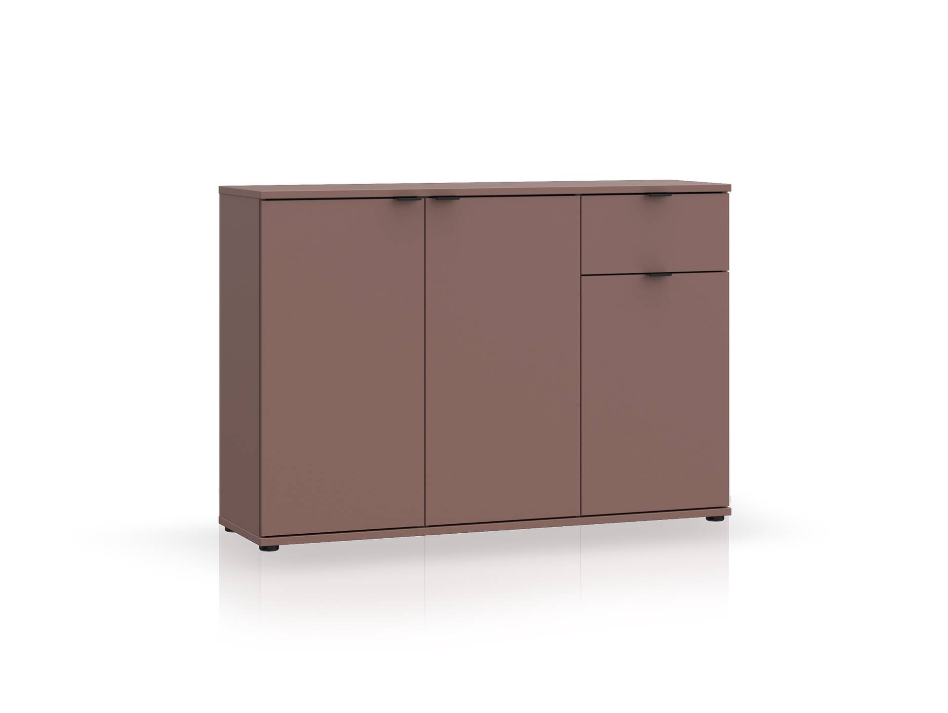 GINNY Kommode III, Material Spanplatte Terracotta