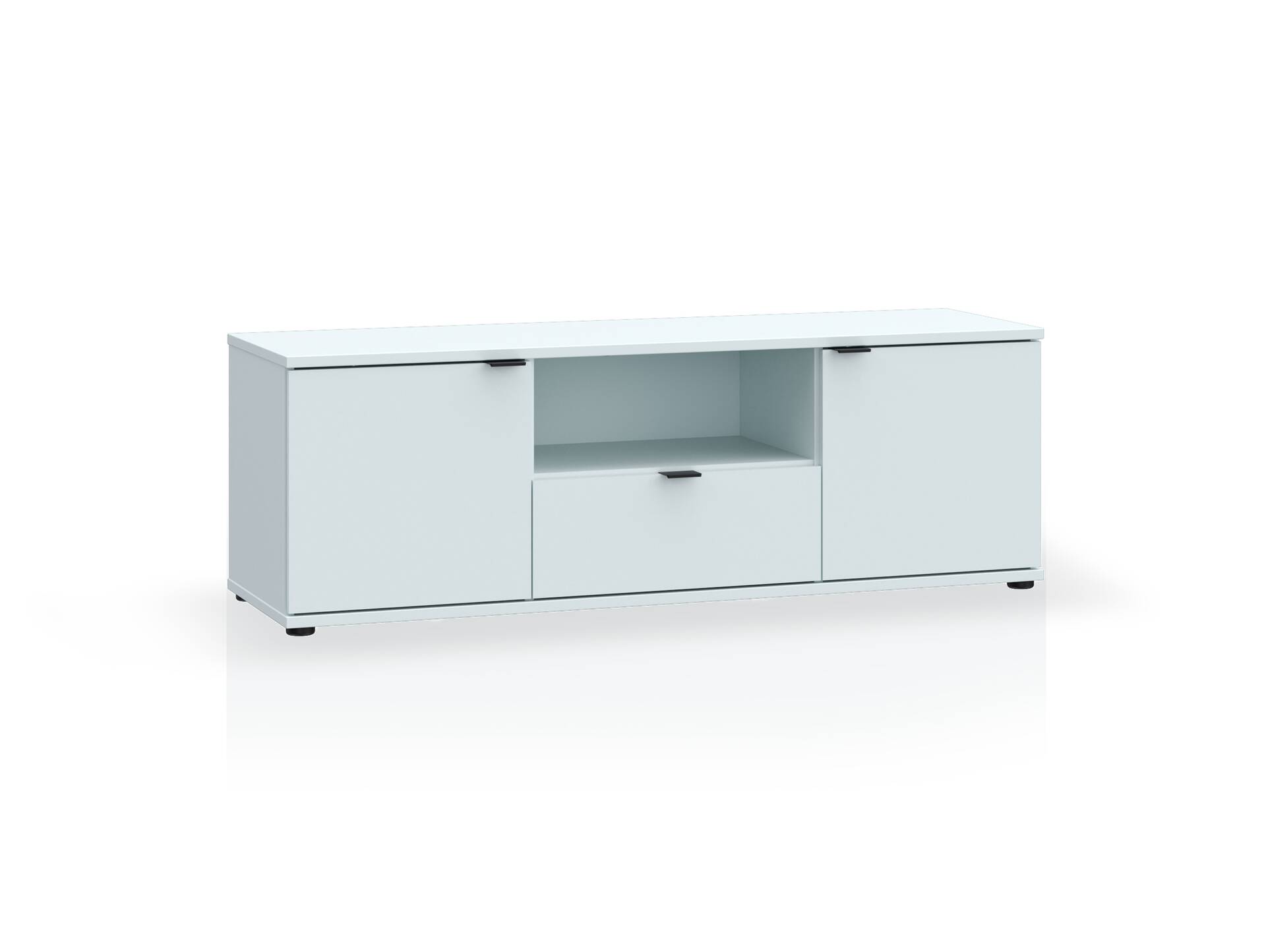 GINNY TV-Board, Material Spanplatte Hellgrau