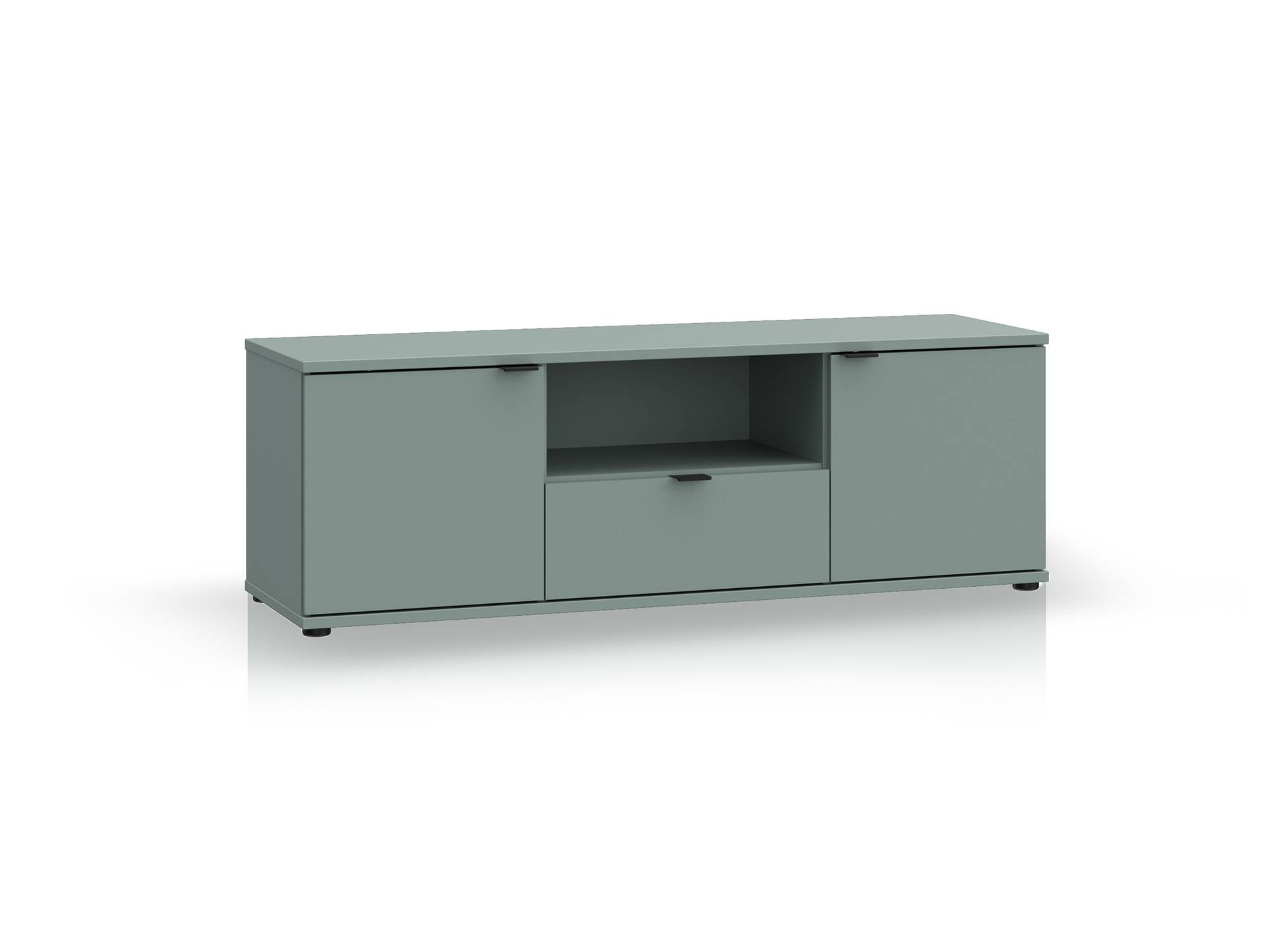GINNY TV-Board, Material Spanplatte Salbei