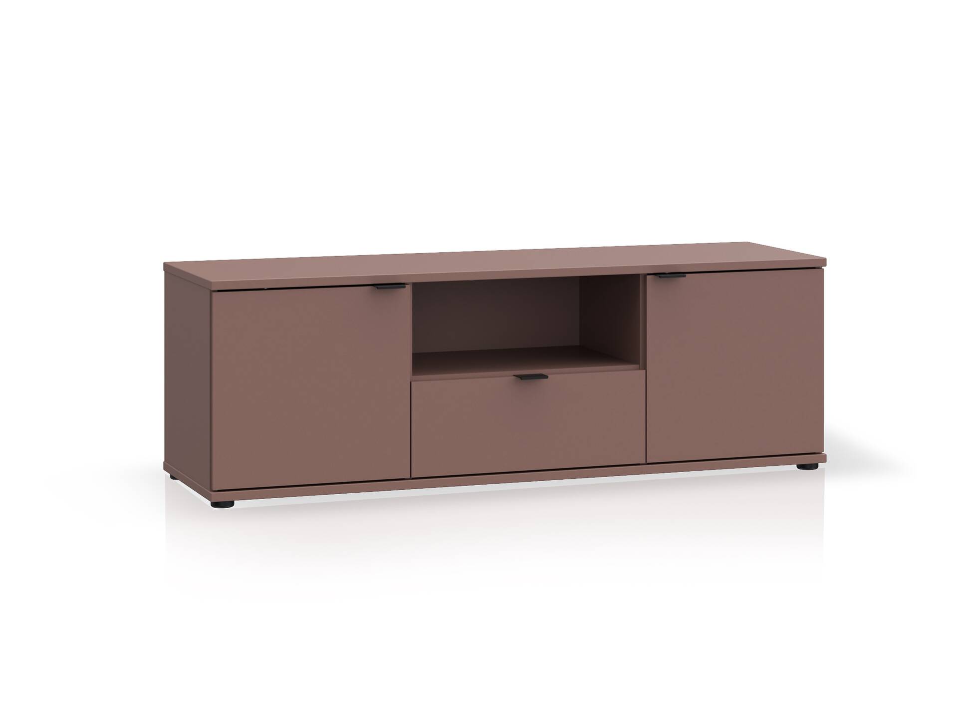 GINNY TV-Board, Material Spanplatte Terracotta