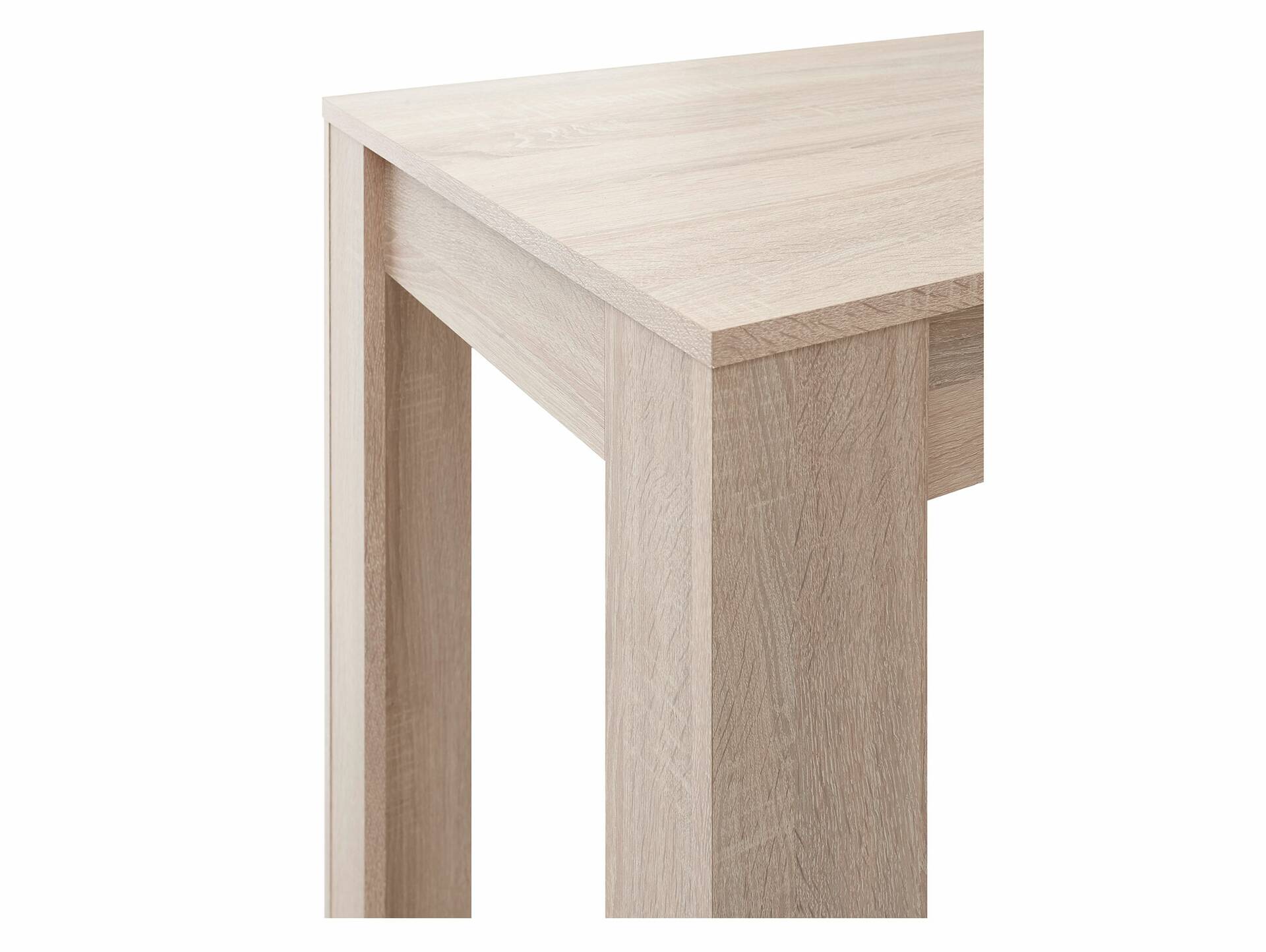 HEMLOCK Bartisch 120x58 cm, Material Dekorspanplatte,  Eiche sonomafarbig 