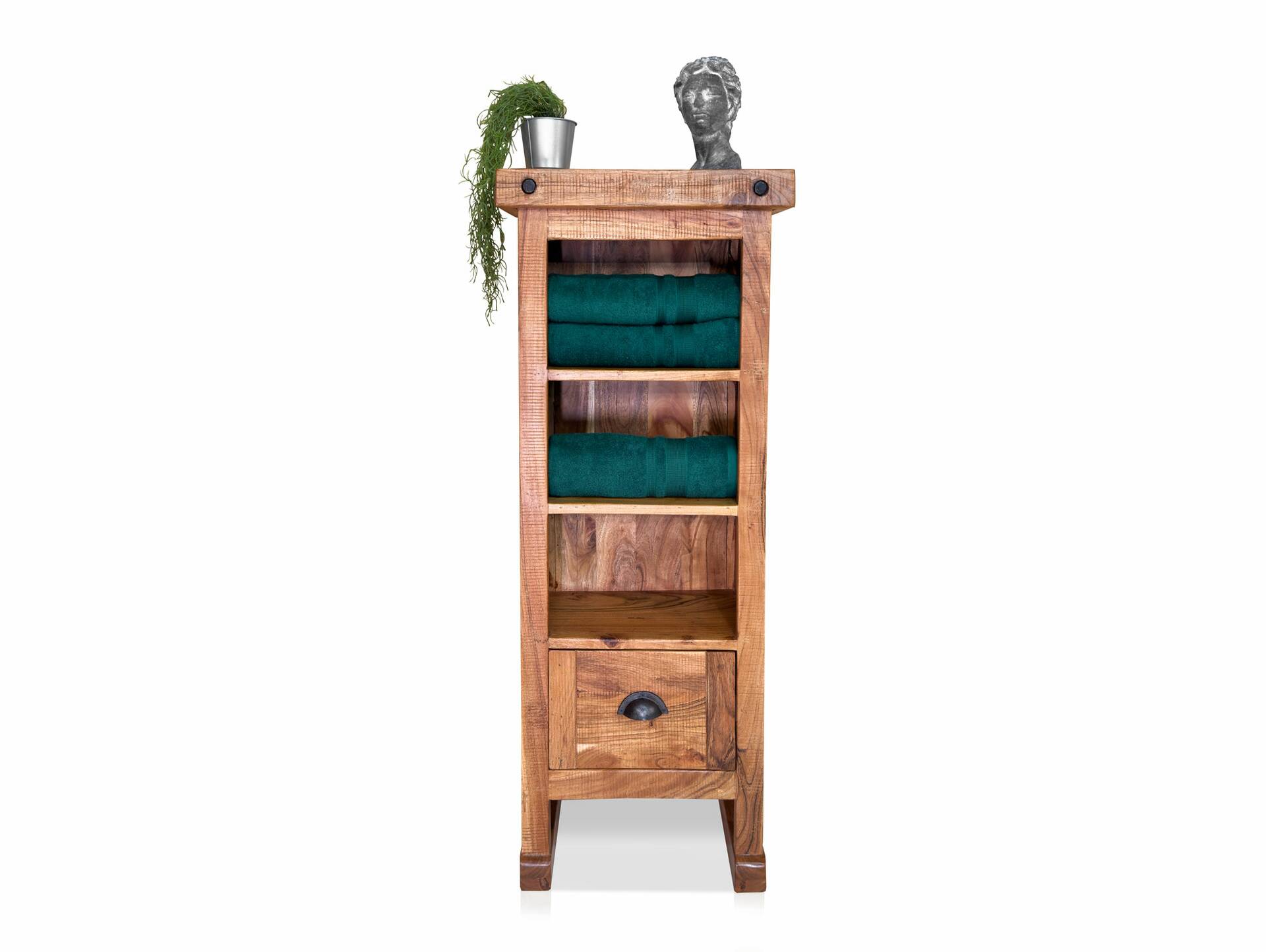 WINCHESTER Bad Standregal, Material Massivholz, Mango rustikal 