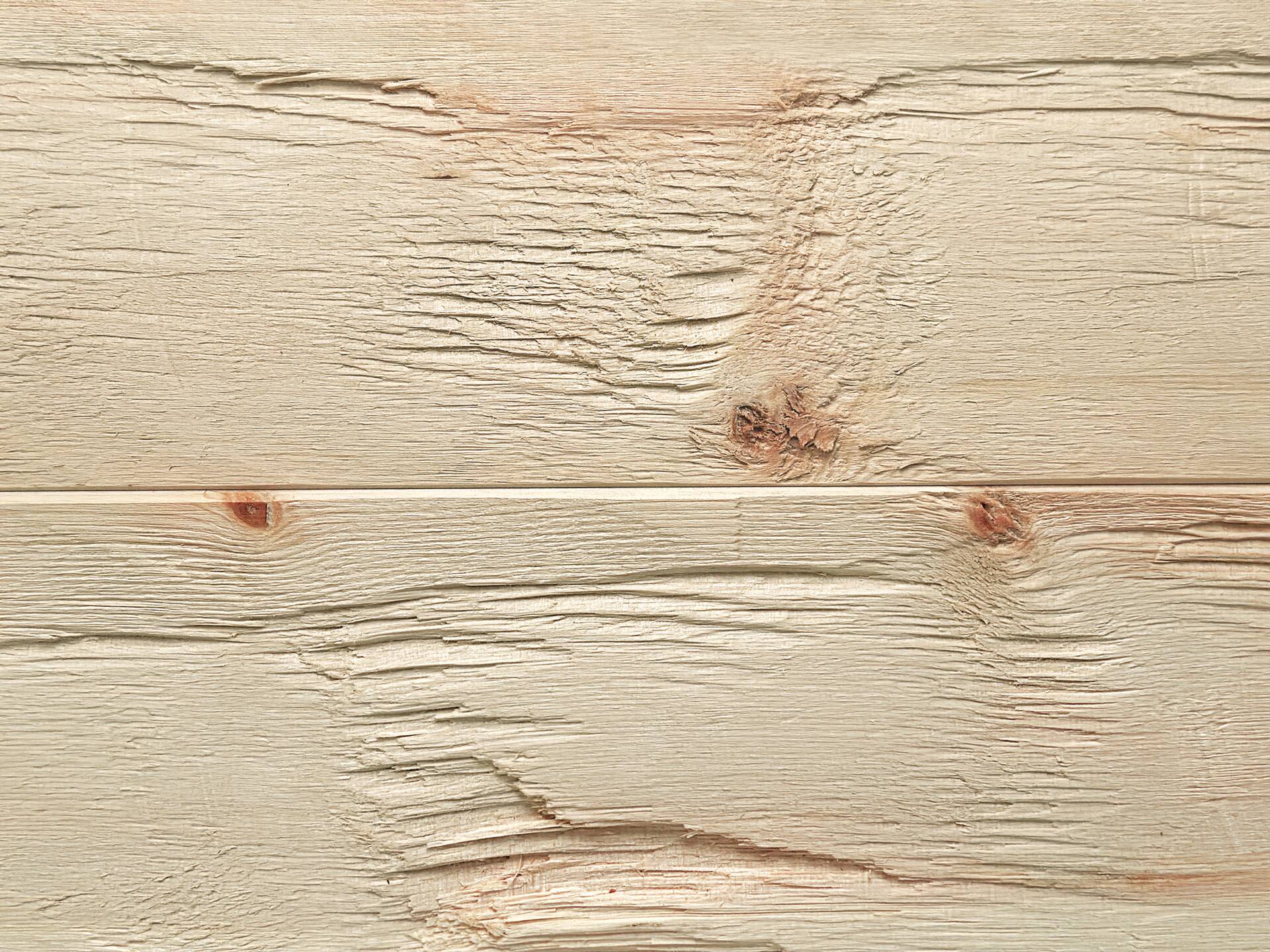 Nut- und Federbretter, Zirbe natur gehackt/gebürstet, Material Massivholz 0.5 Meter | 8 cm