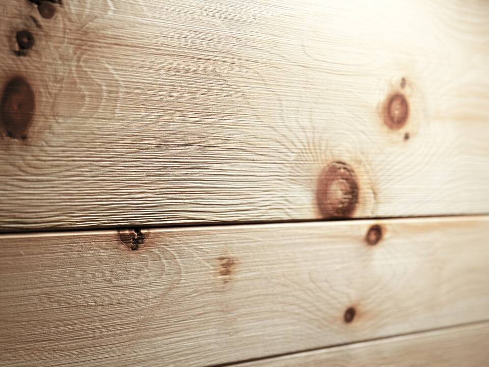 Nut- und Federbretter, Zirbe natur gebürstet, Material Massivholz 2 Meter | 8 cm