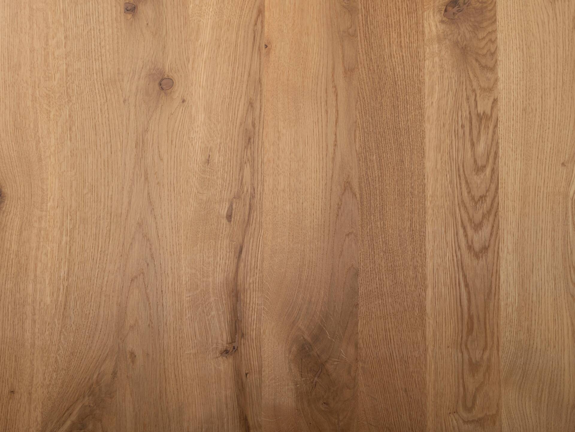 COLORADO Massivholztisch mit X-Beinen, Material Massivholz, Eiche 160 x 100 cm