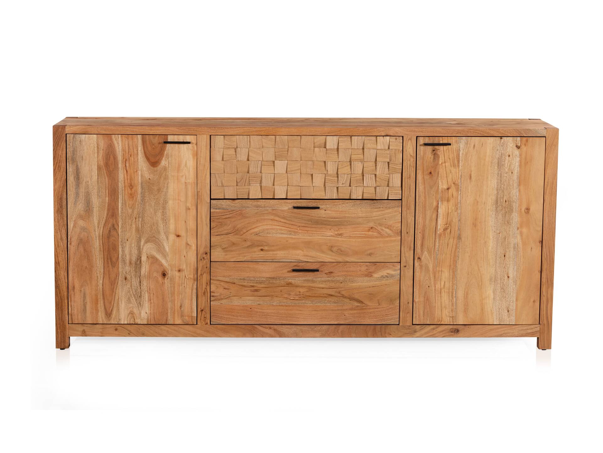 KAIRO Sideboard II, Material Massivholz, Akazie massiv honigfarben 