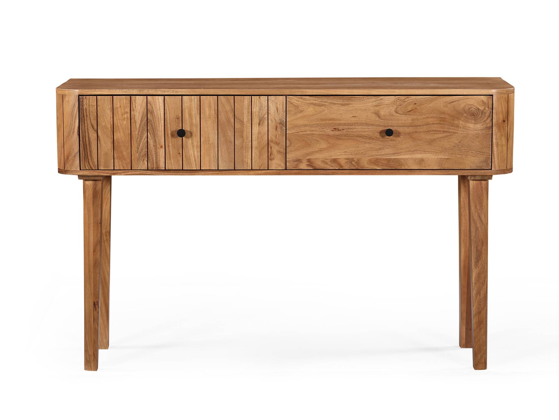 LINARO Sekretär, Material Massivholz, Akazie massiv honigfarben 