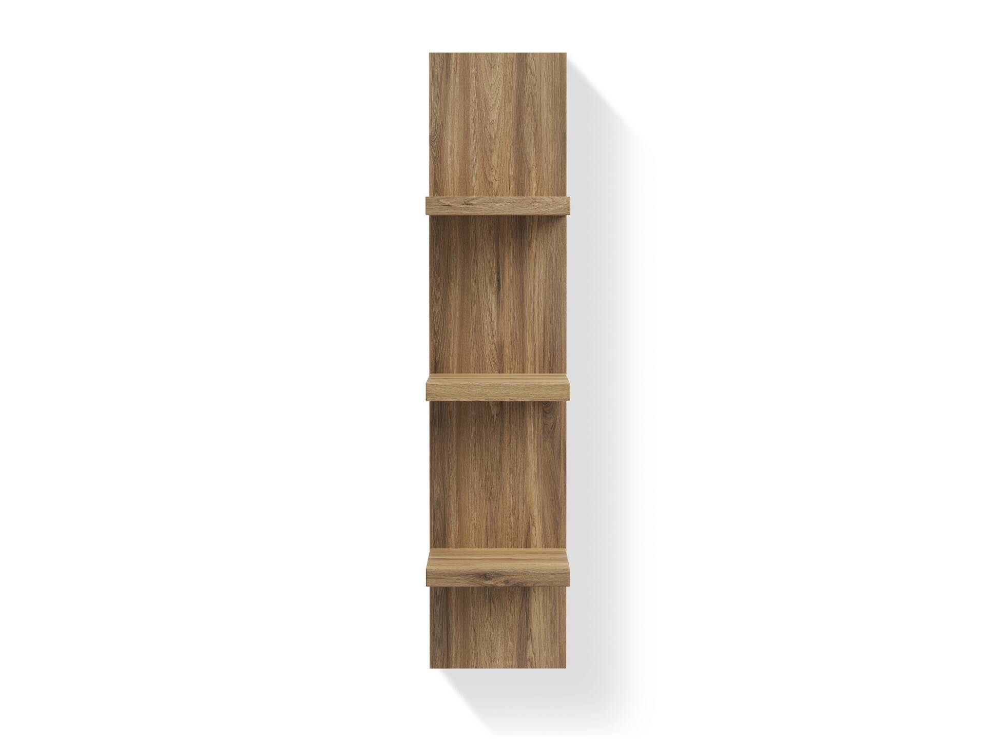 LENNOX Wandregal, Material Dekorspanplatte, Valencia Oak Dekor 