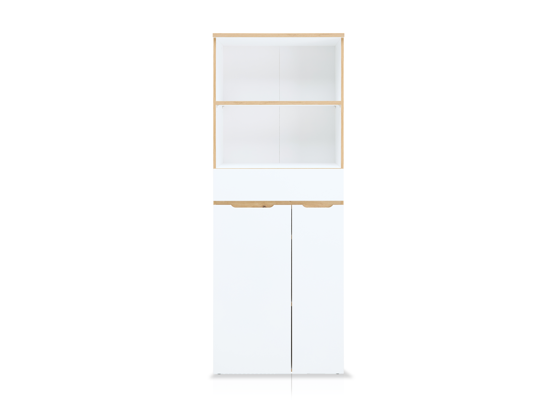 MAILAND Büroschrank II, Material Dekorspanplatte Weiss