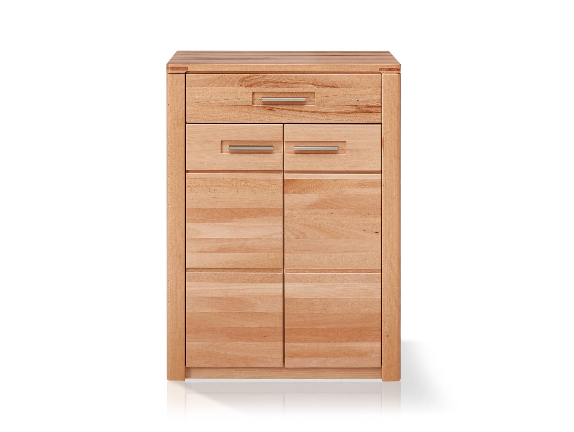 NESTOR ONE Schuhschrank, Material Teilmassiv, Kernbuche lackiert 