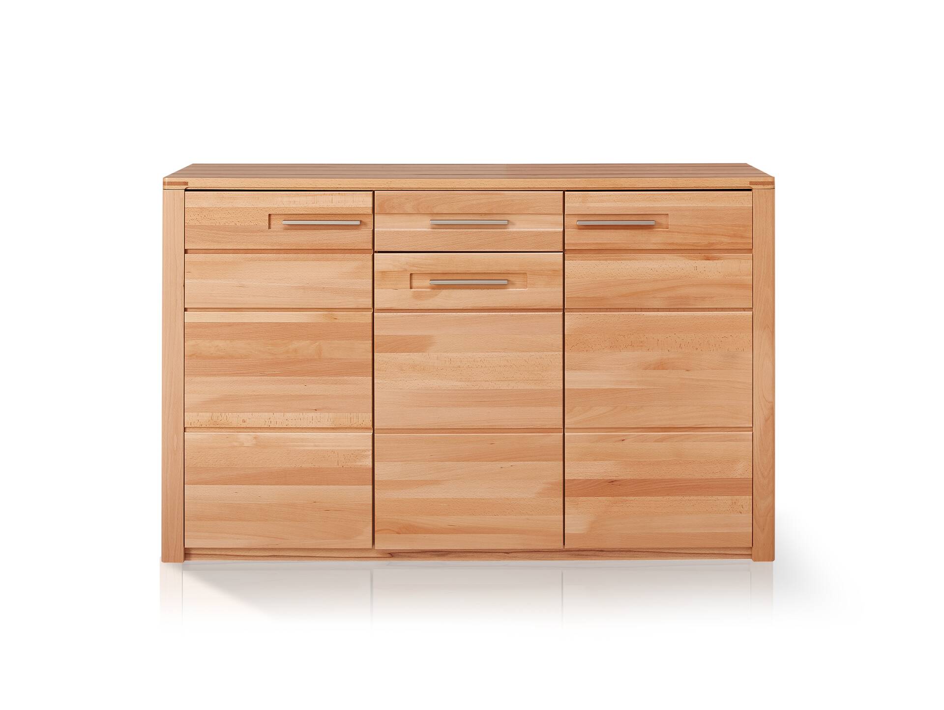 NESTOR ONE Schuhschrank II, Material Teilmassiv, Kernbuche lackiert 