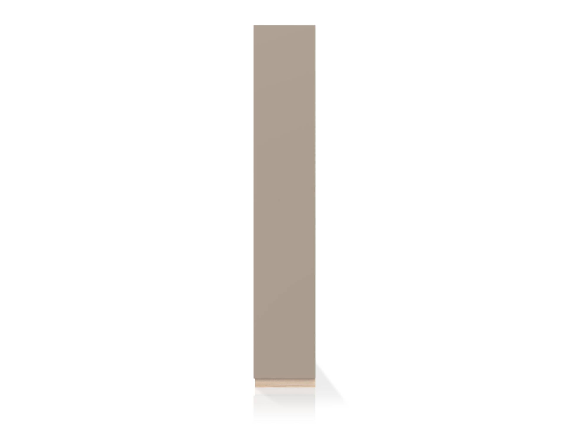 OSLO Büroschrank I, Material Dekorspanplatte, Türanschlag links/rechts Eichefarbig/basalt matt