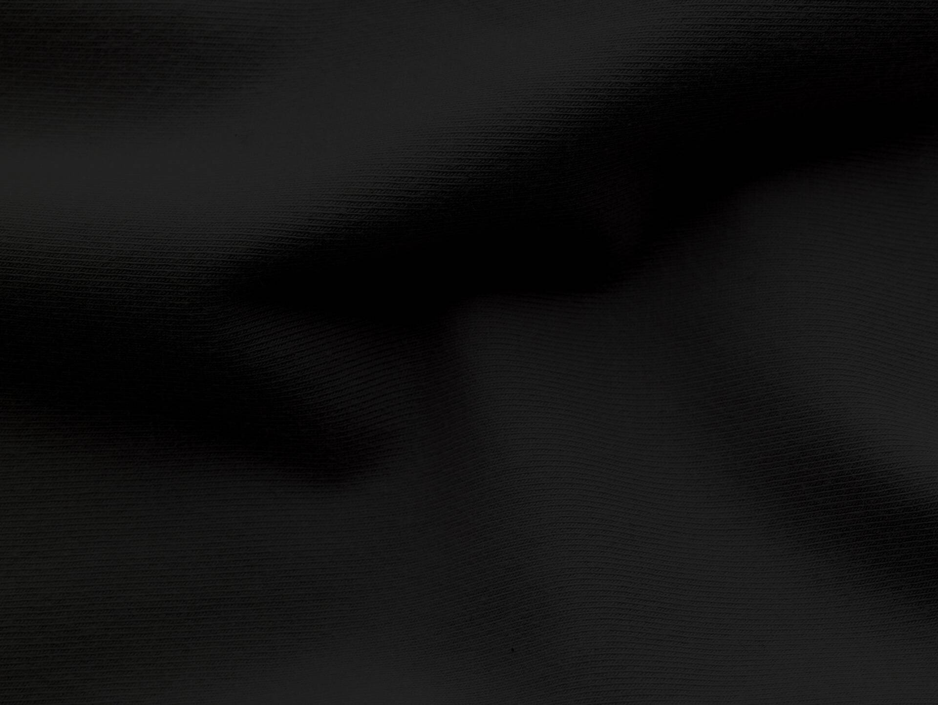 Schlafgut PURE Topper Spannbetttuch/Spannbettlaken, Bio-Mako-Baumwolle mit Elastan Schwarz | 180x190 - 200x220 cm